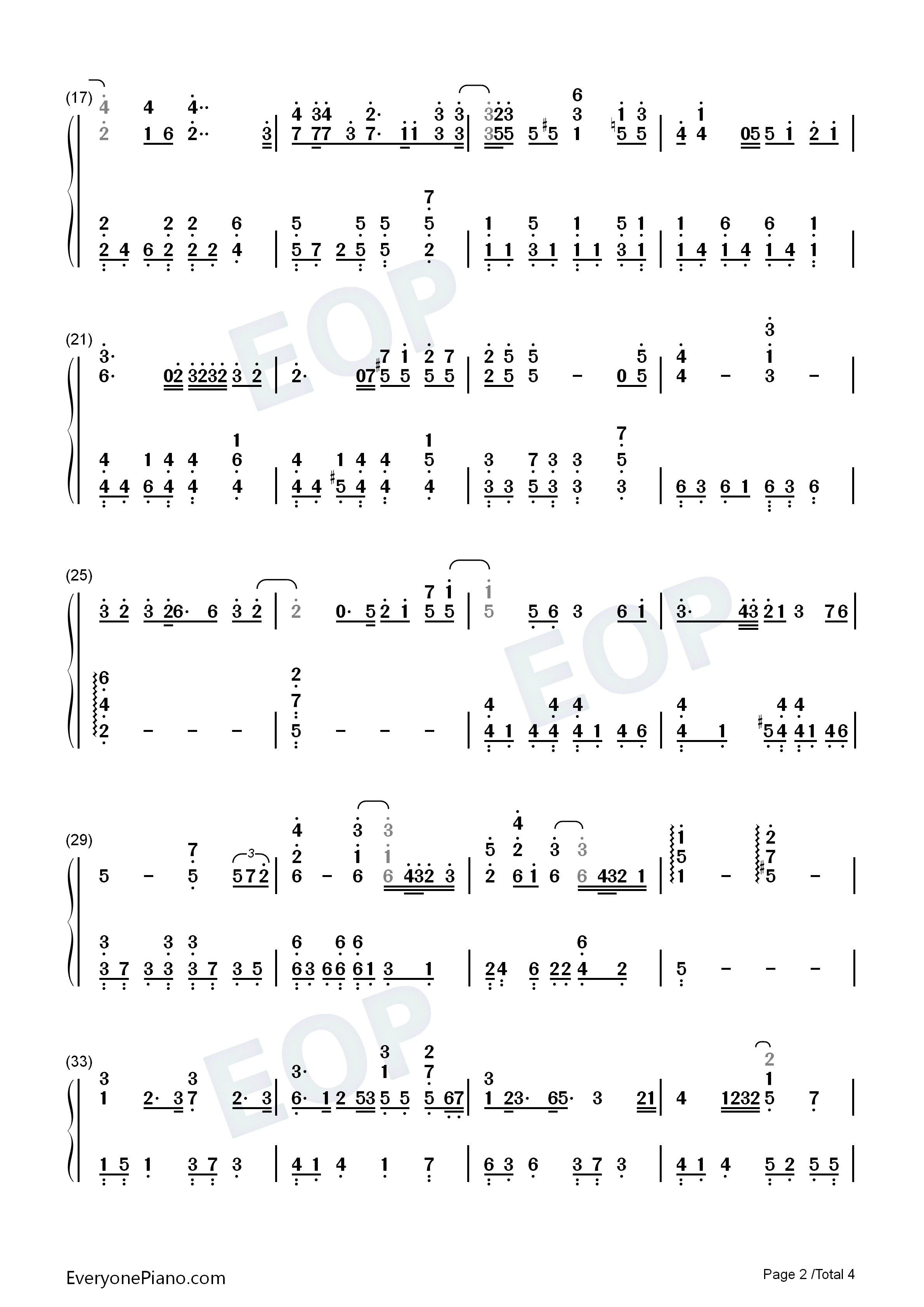 If_It_Is_You钢琴简谱_Rose_BlackPink演唱