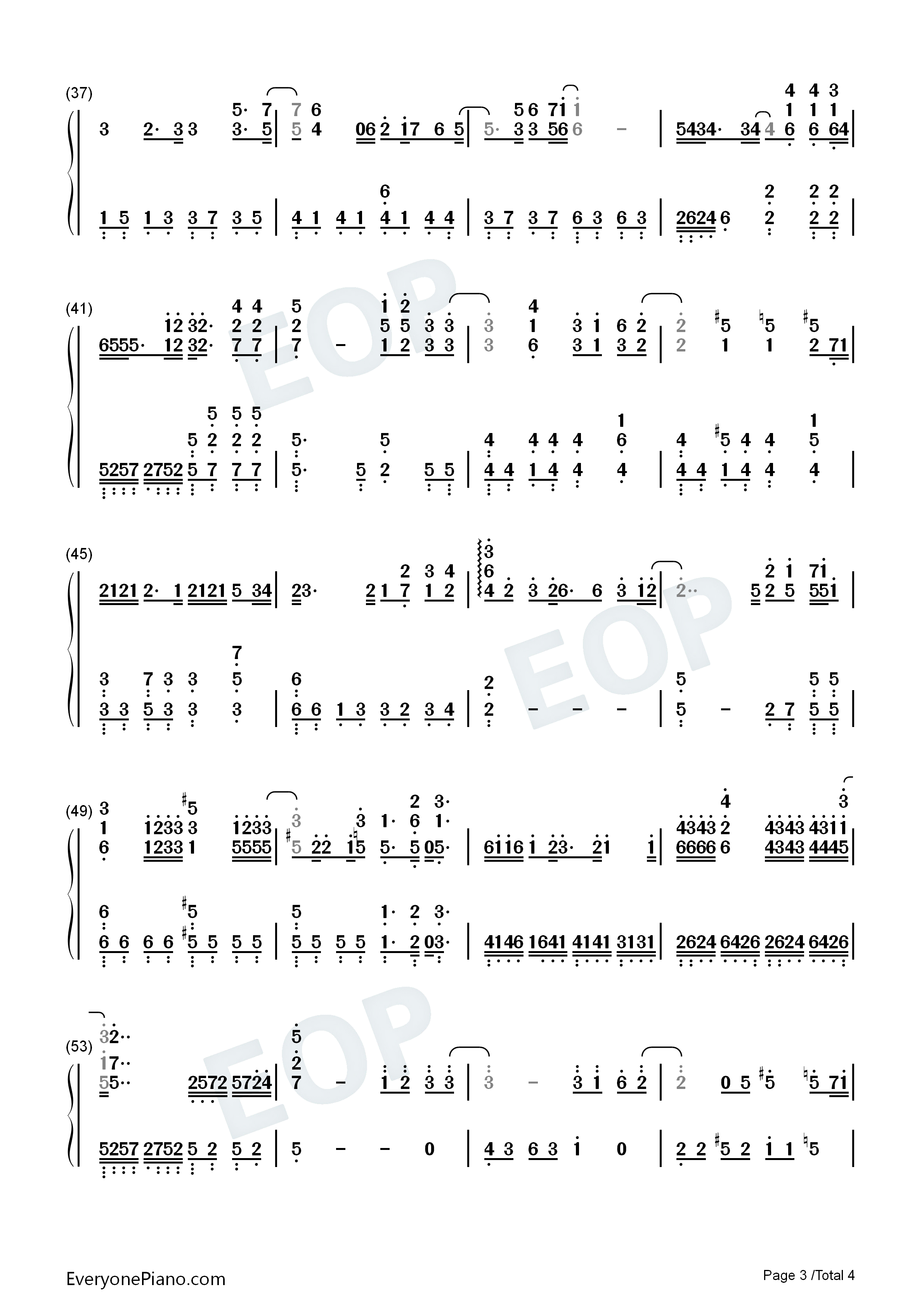 If_It_Is_You钢琴简谱_Rose_BlackPink演唱