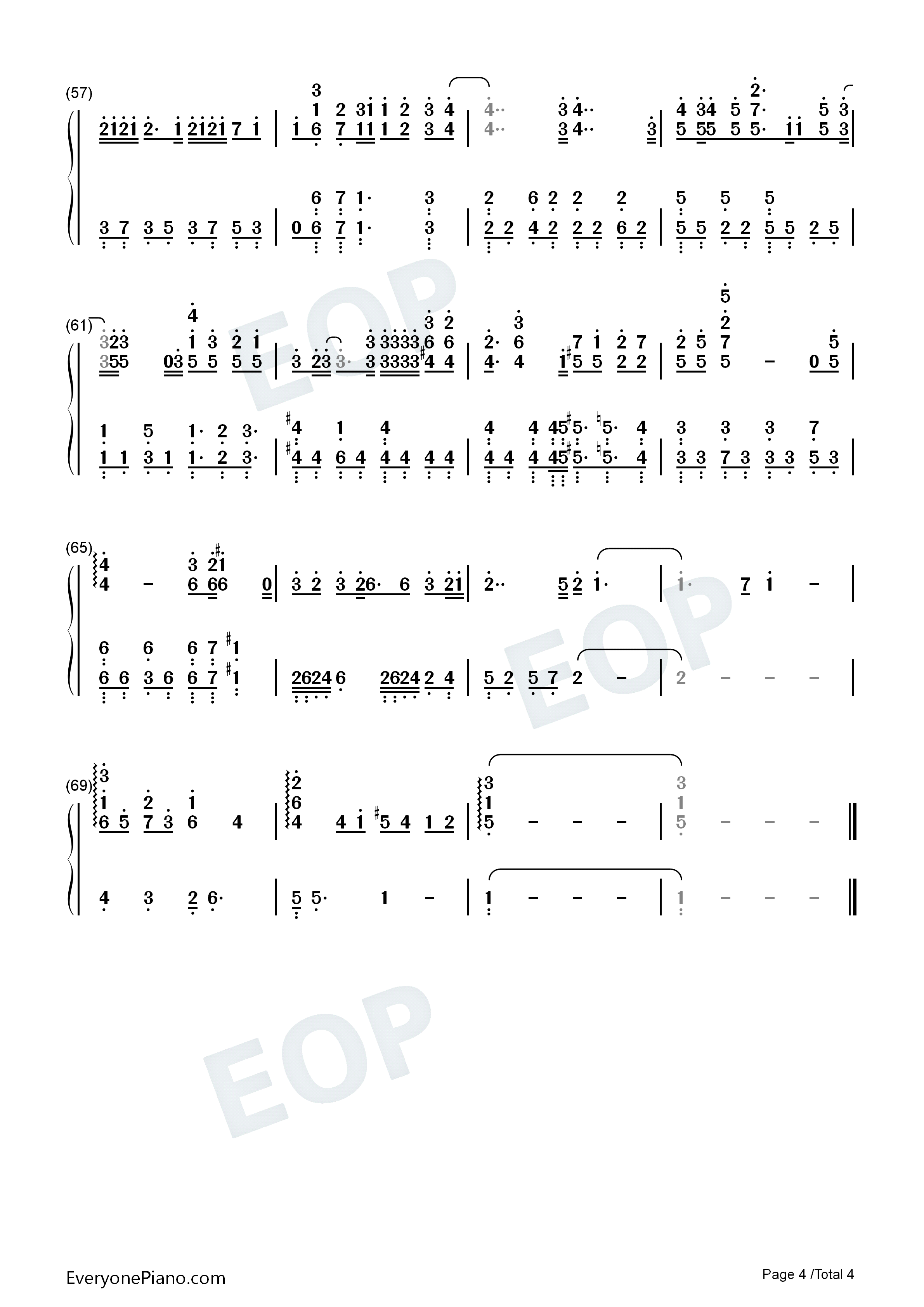 If_It_Is_You钢琴简谱_Rose_BlackPink演唱