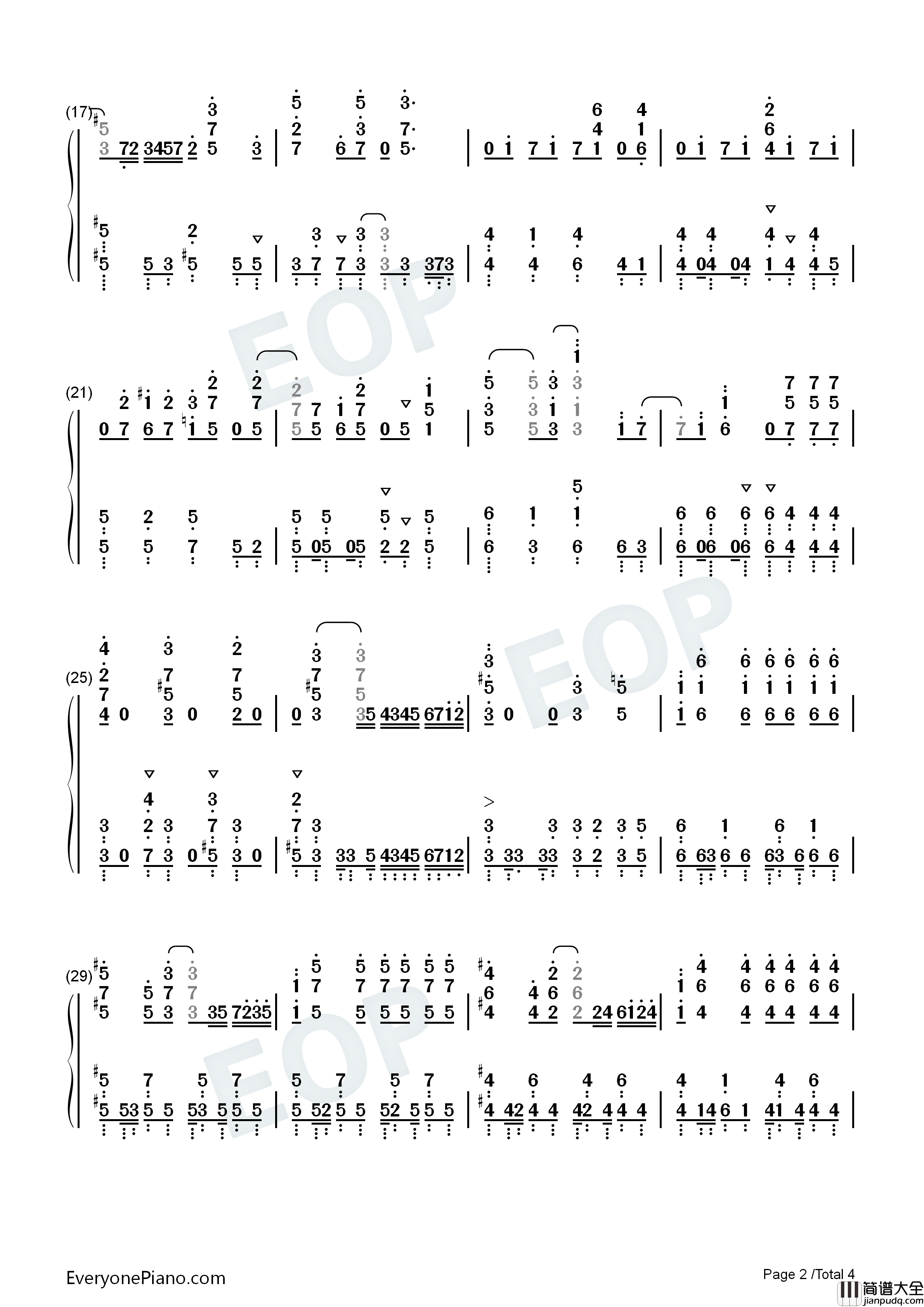 Analogy钢琴简谱_彩音演唱