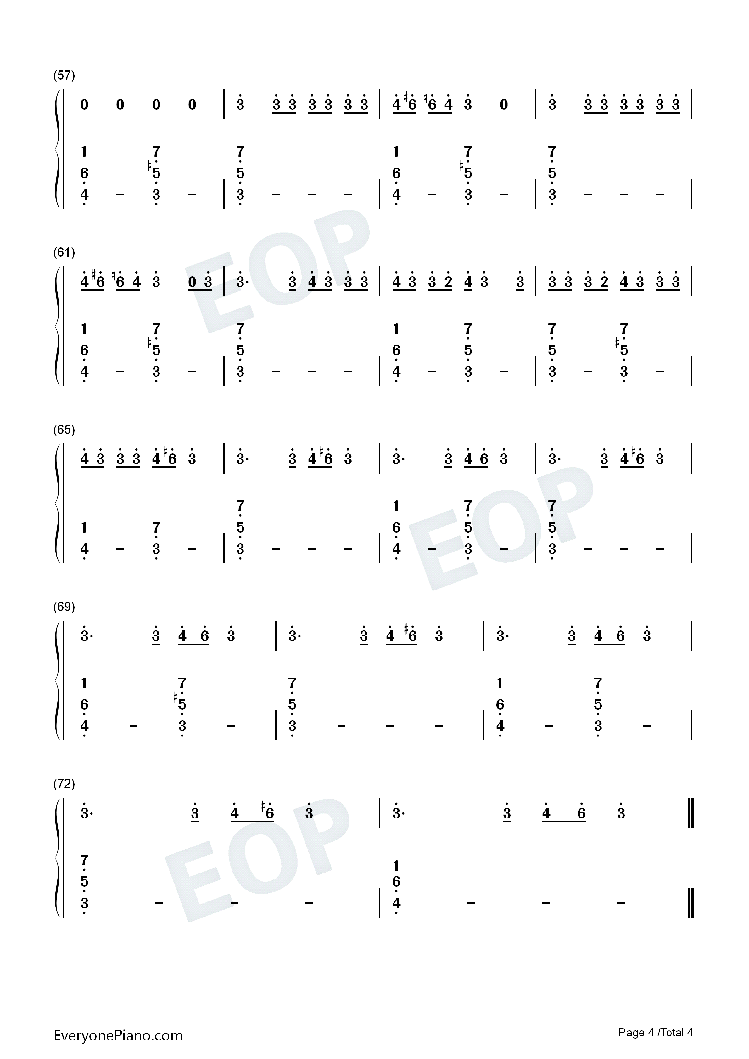 Slumber_Party钢琴简谱_Ashnikko_Princess_Nokia演唱