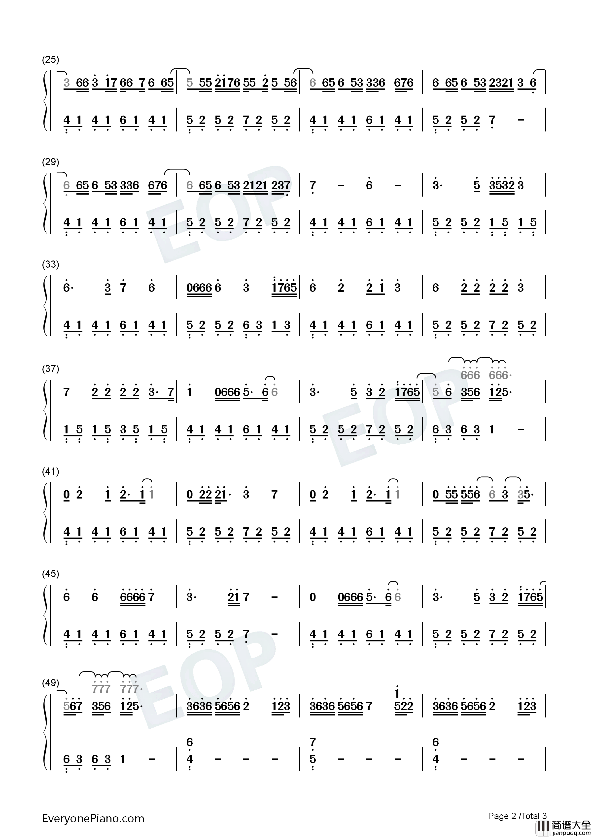 我钢琴简谱_BIBI演唱