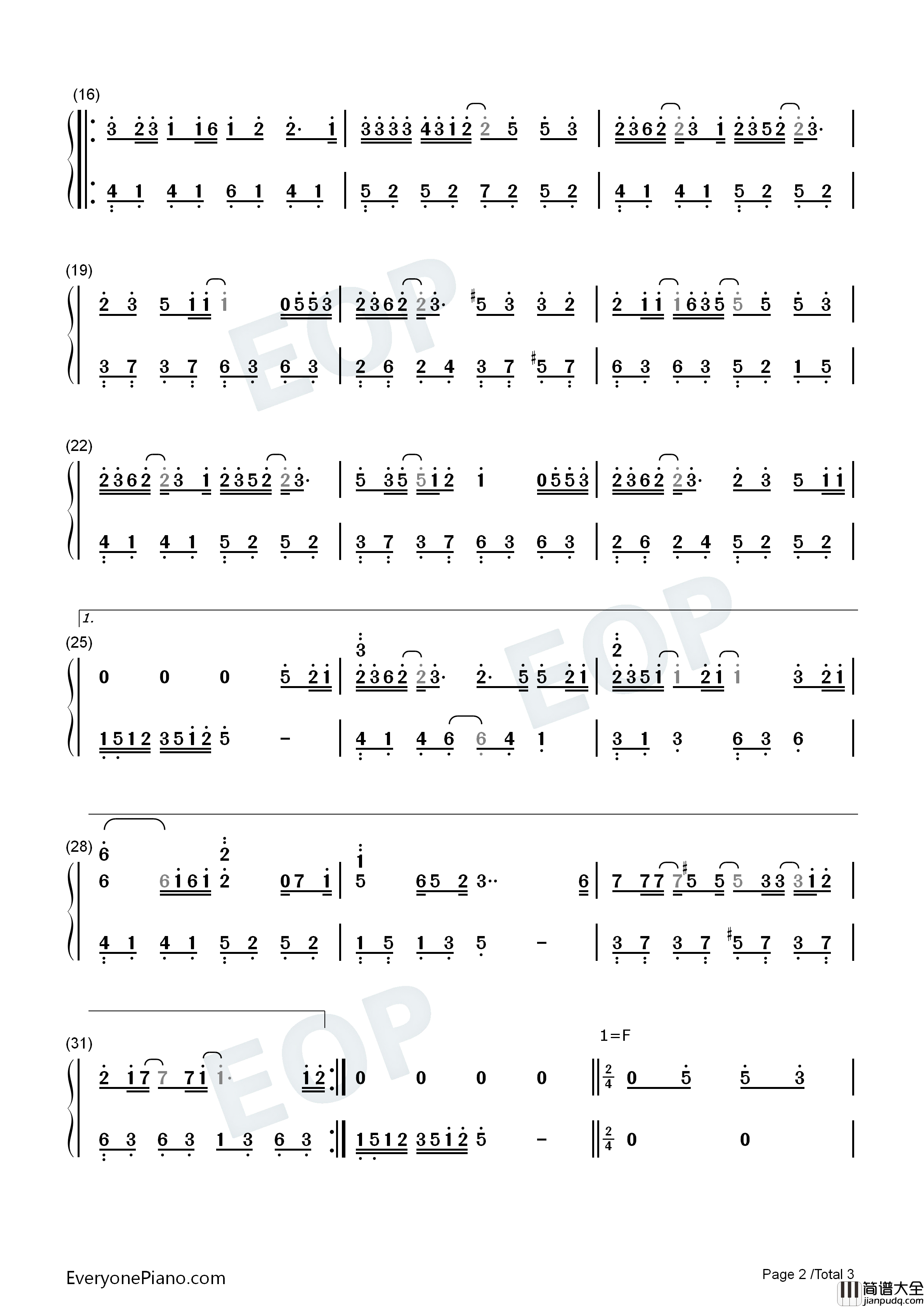 退守钢琴简谱_伊格赛听_王雨桐演唱