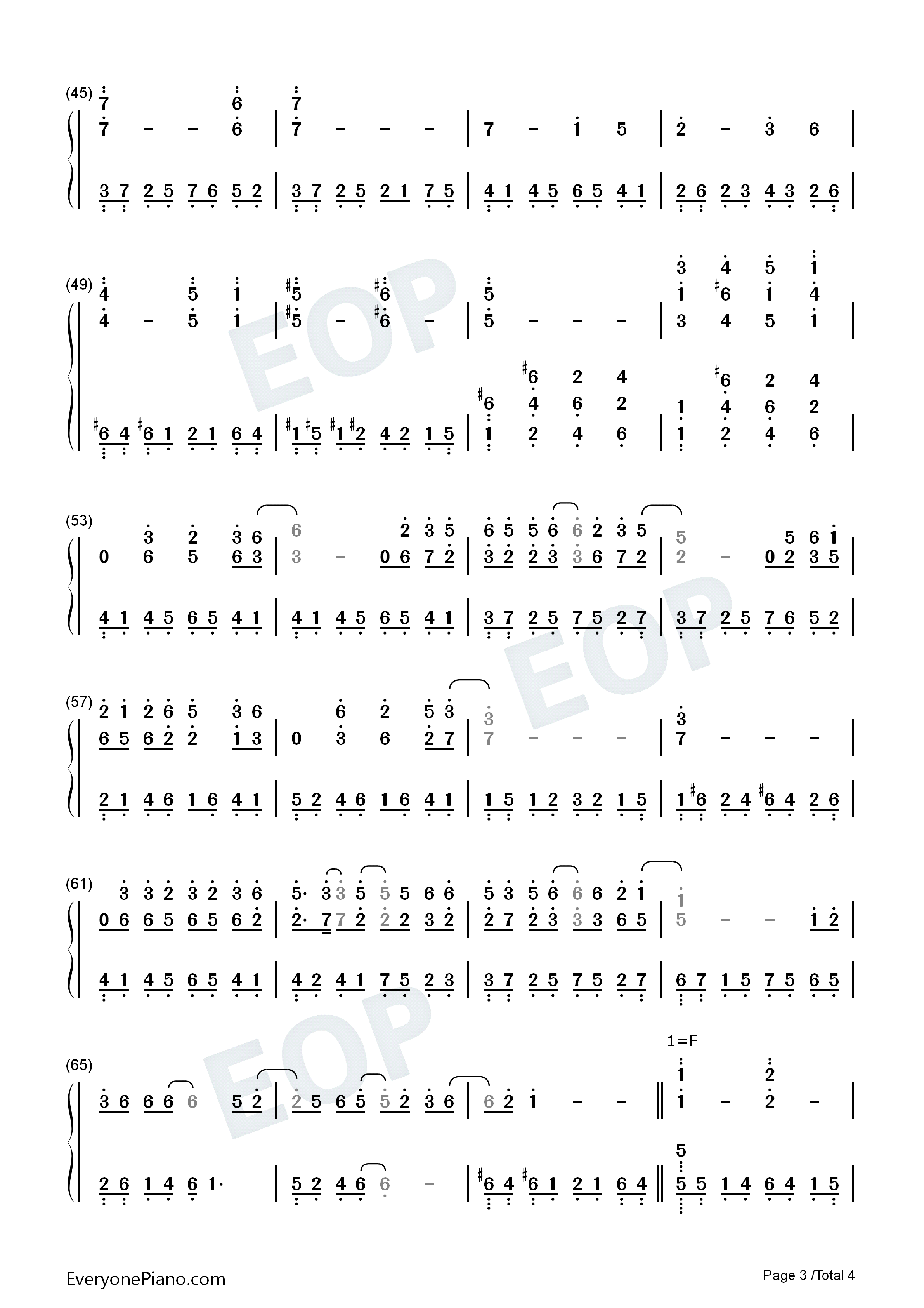 阿楚姑娘钢琴简谱_梁凡演唱