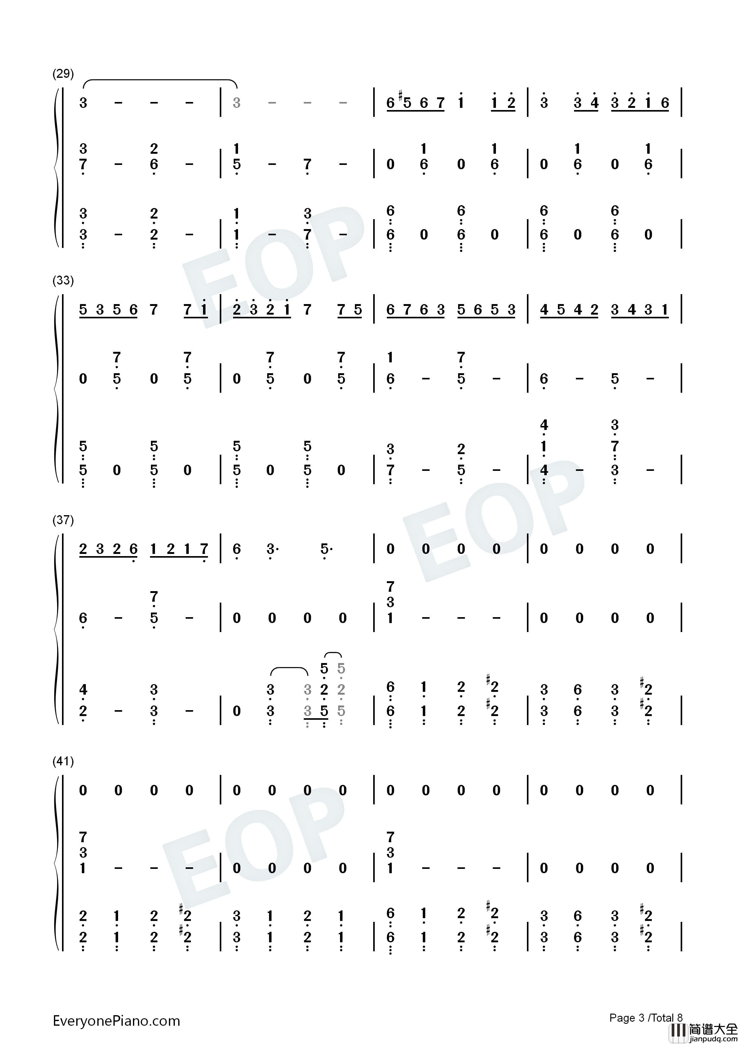 The_Devil_Went_Down_To_Georgia钢琴简谱_Charlie_Daniels演唱