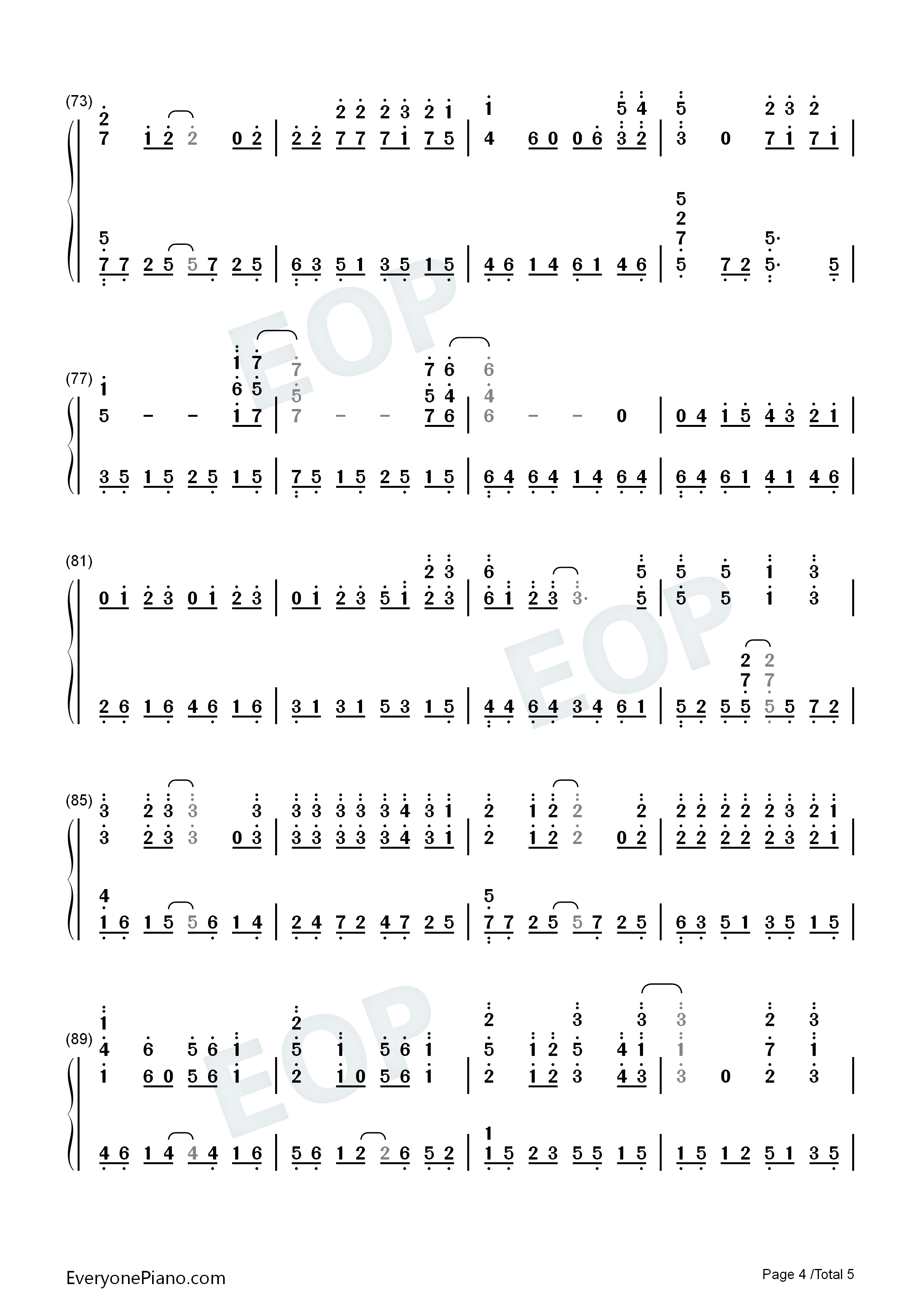 美人鱼钢琴简谱_周杰伦演唱