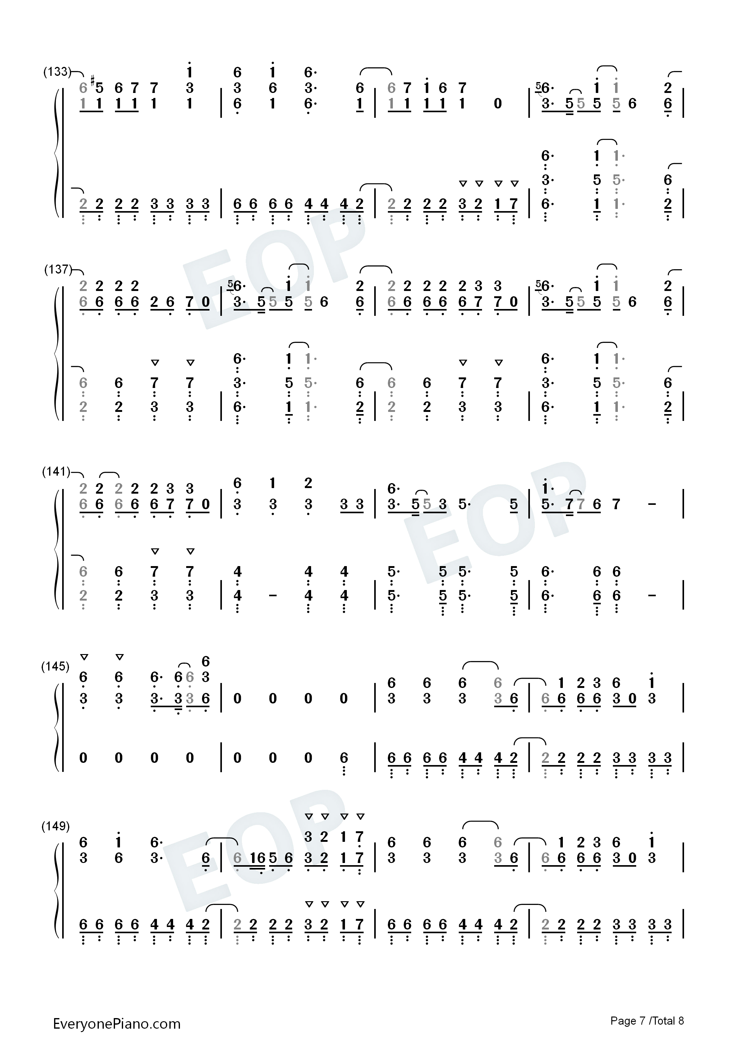 Peacock_Epoch钢琴简谱_浦岛坂田船演唱