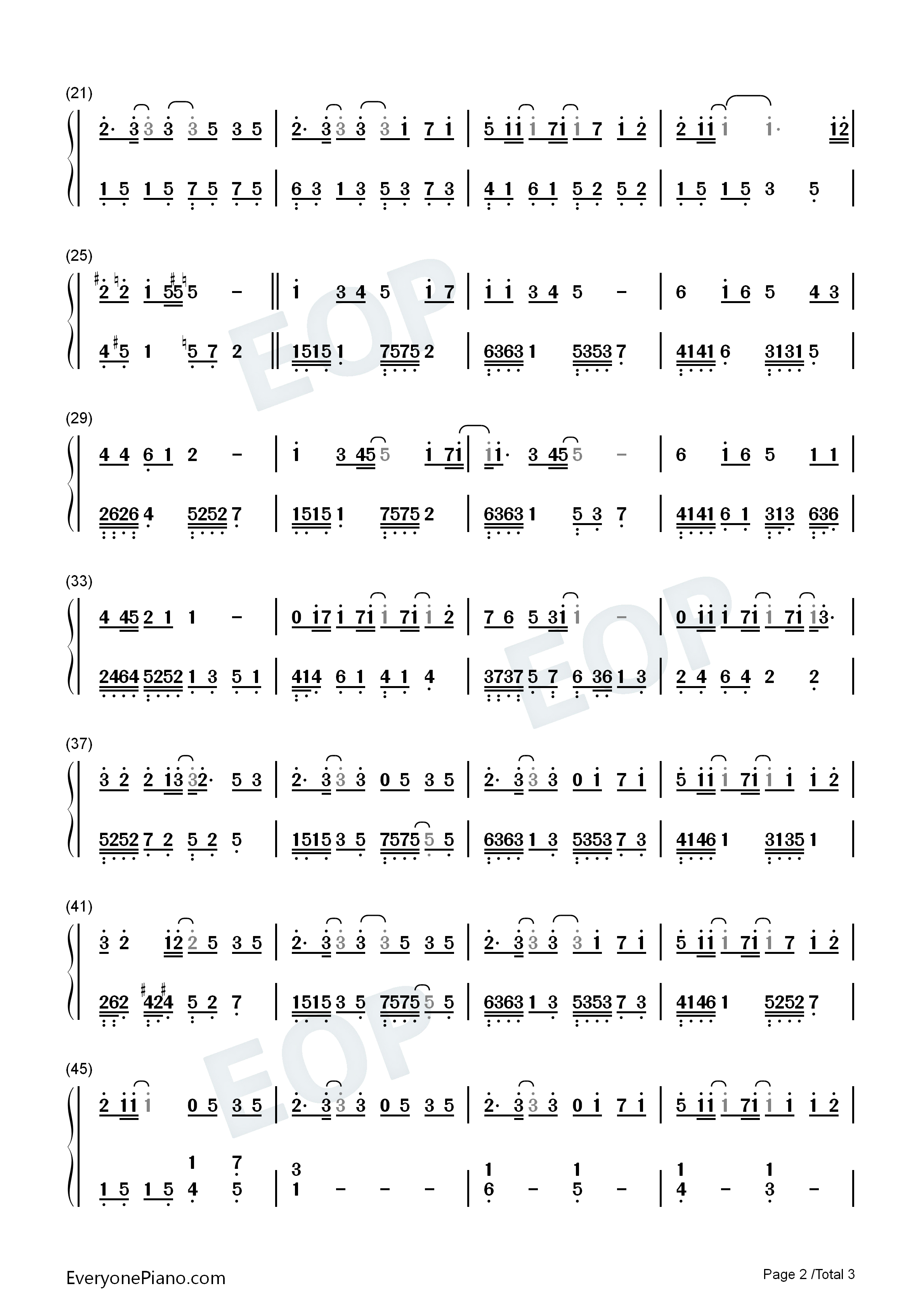 对你勇敢钢琴简谱_徐秉龙演唱