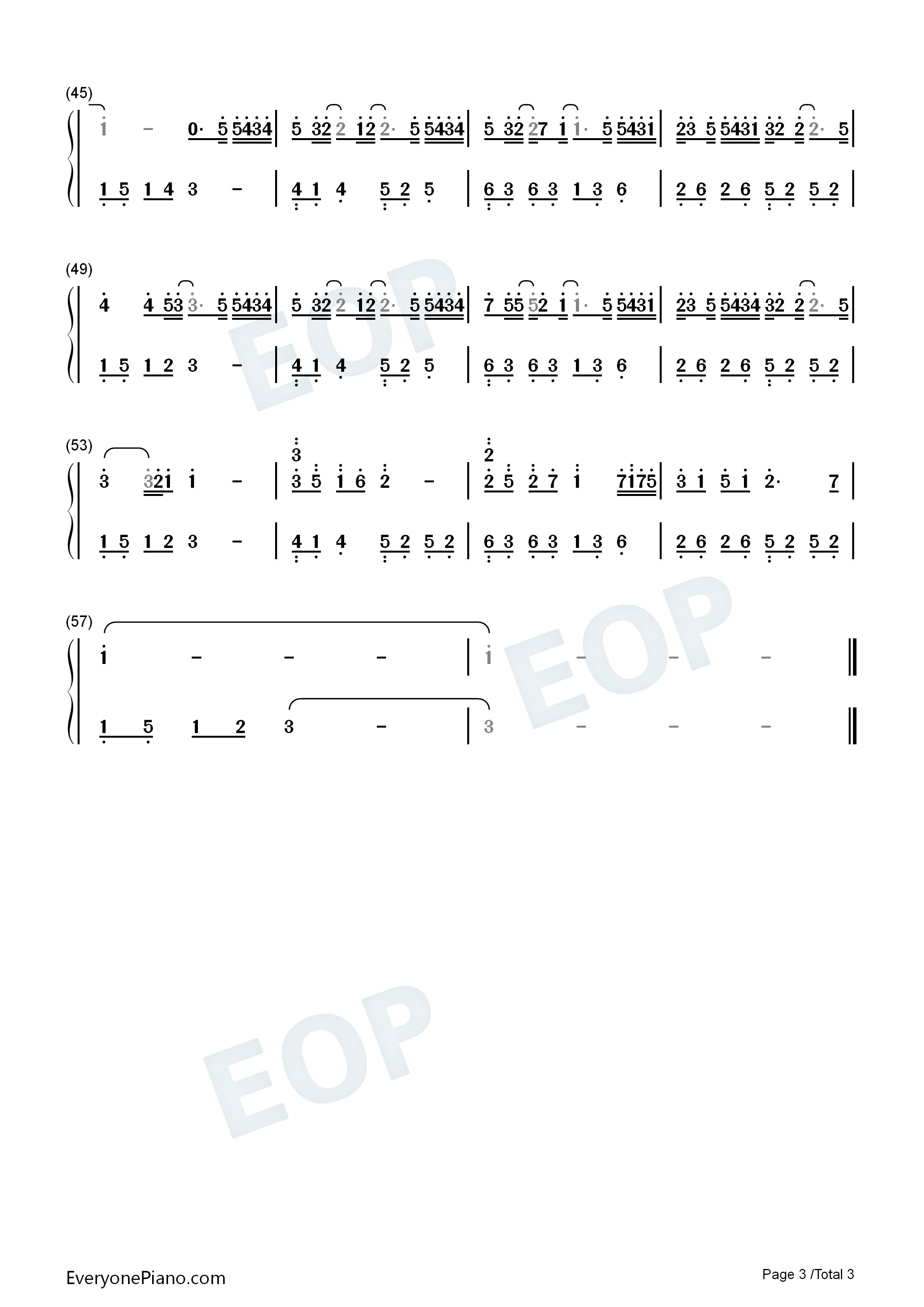 慢慢钢琴简谱_Uu演唱