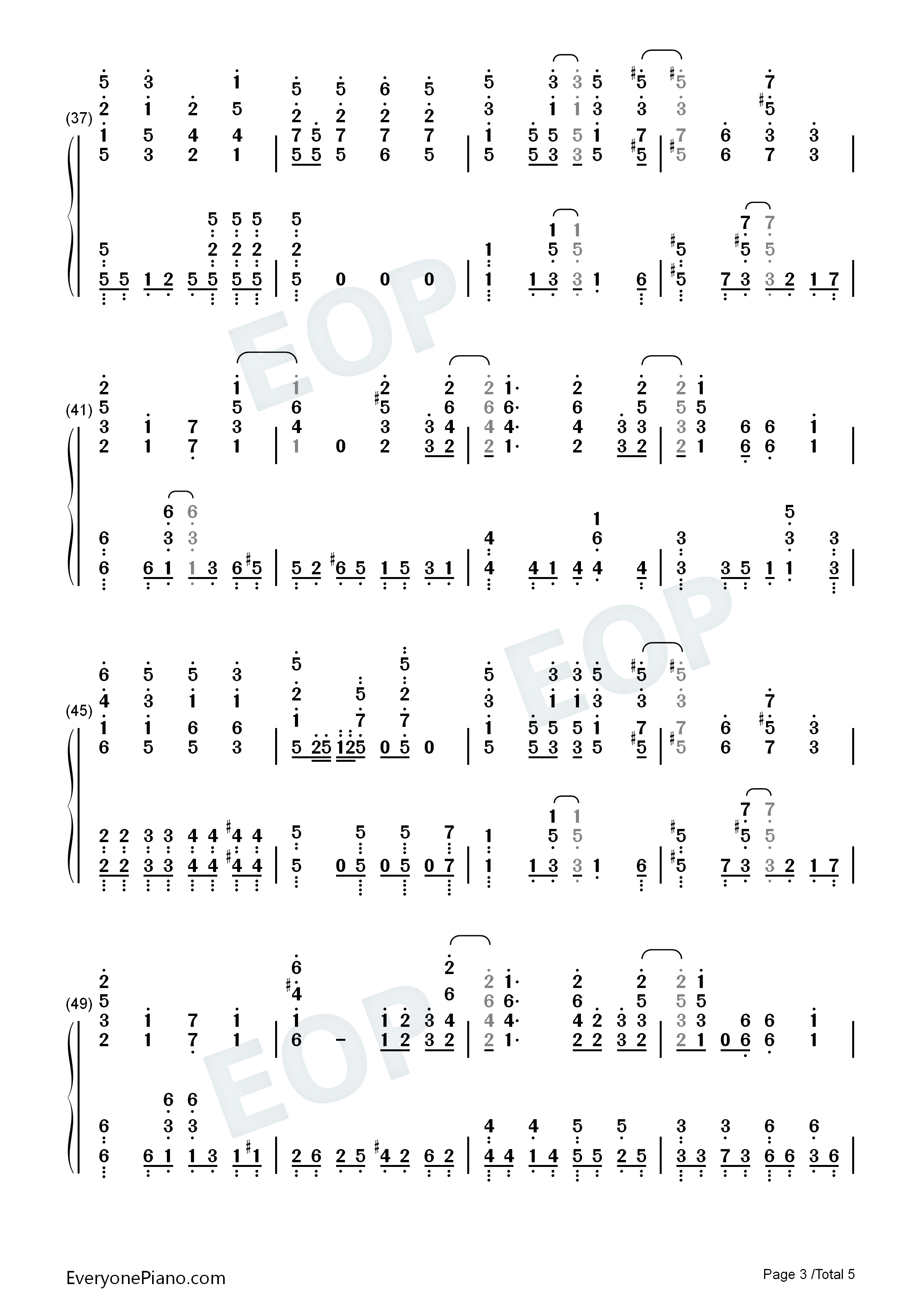 醜い生き物钢琴简谱_CHiCO_with_HoneyWorks演唱