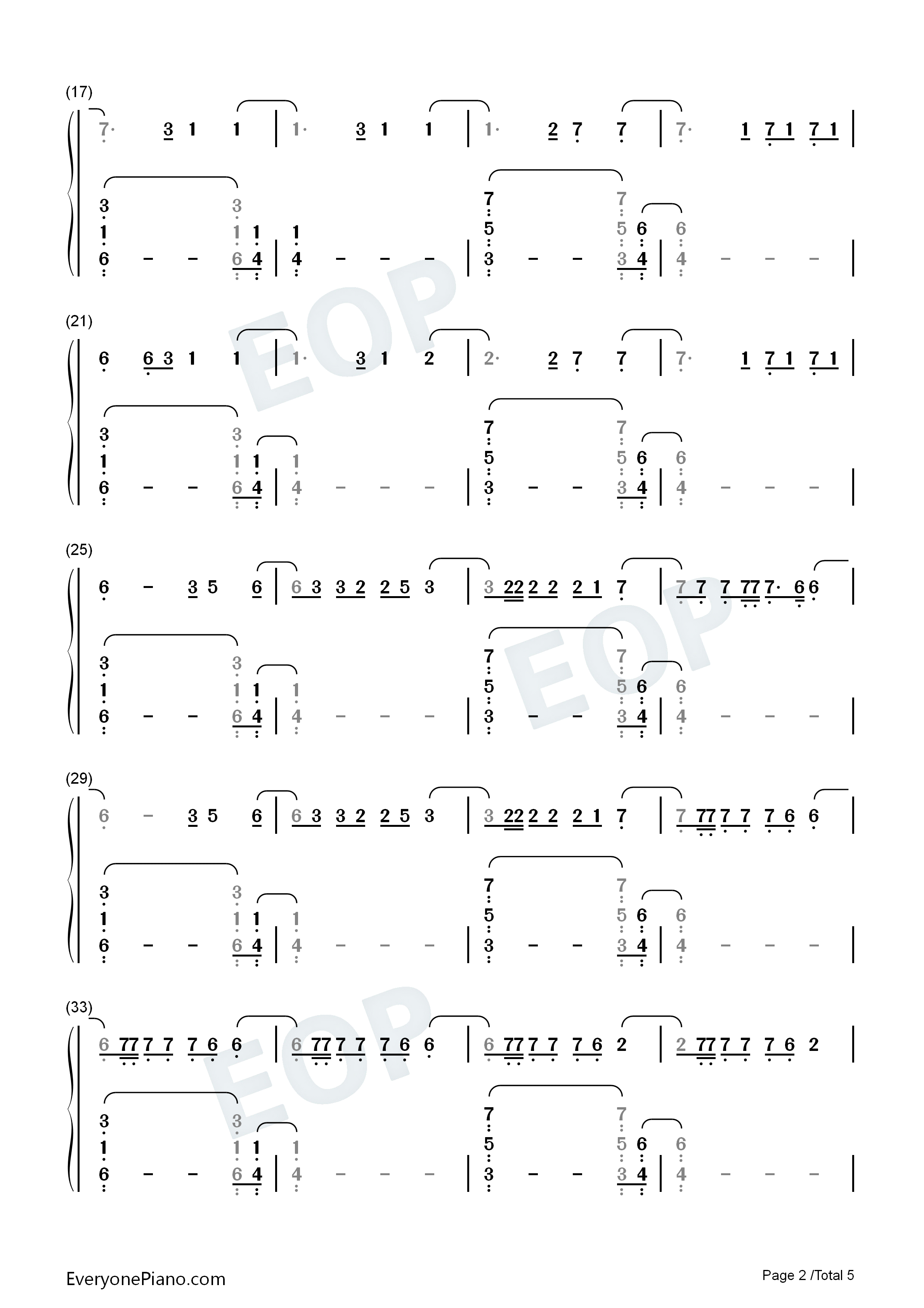 You_Right钢琴简谱_Doja_Cat_The_Weeknd演唱