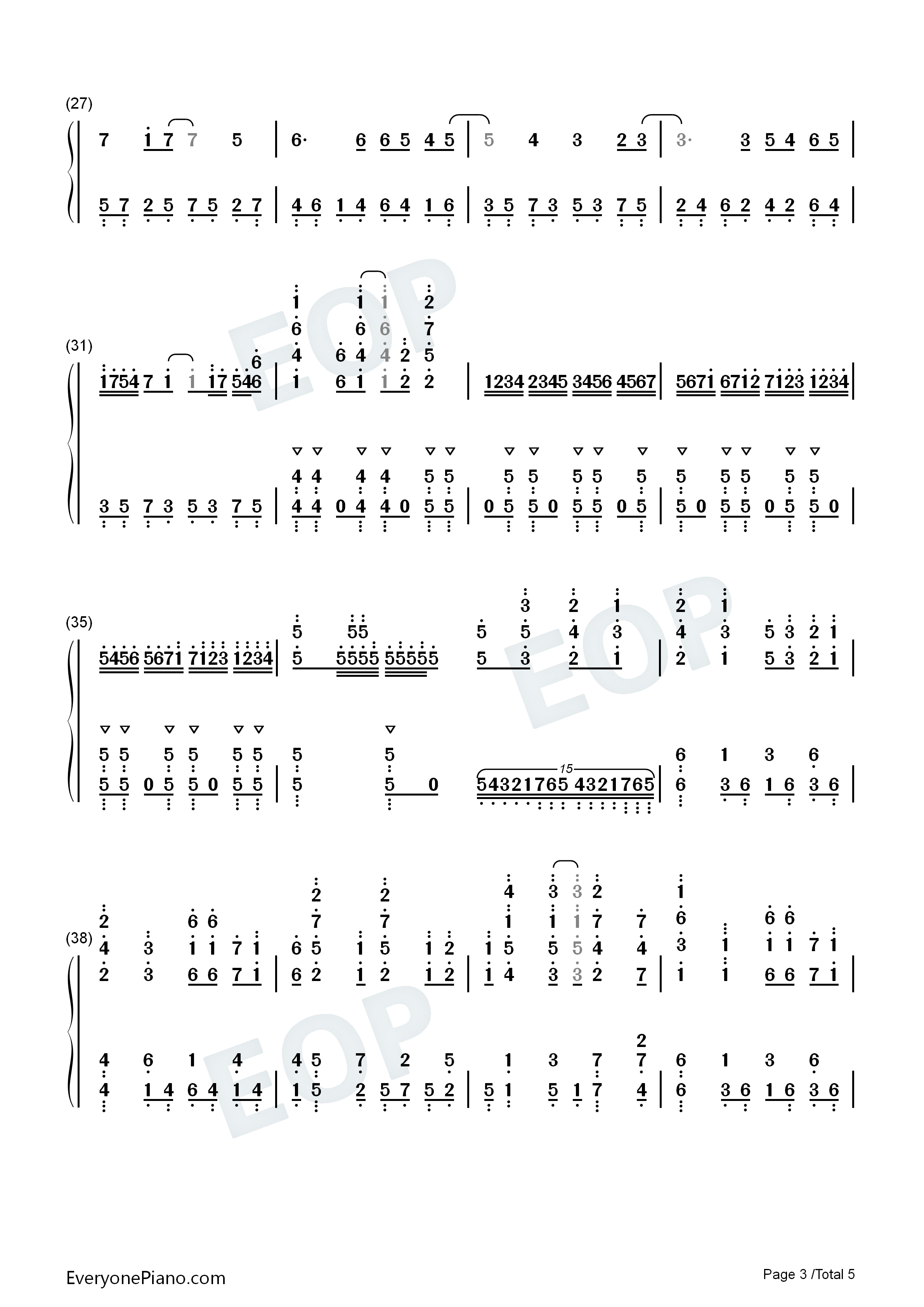 永遠のAria钢琴简谱_雨宫天演唱
