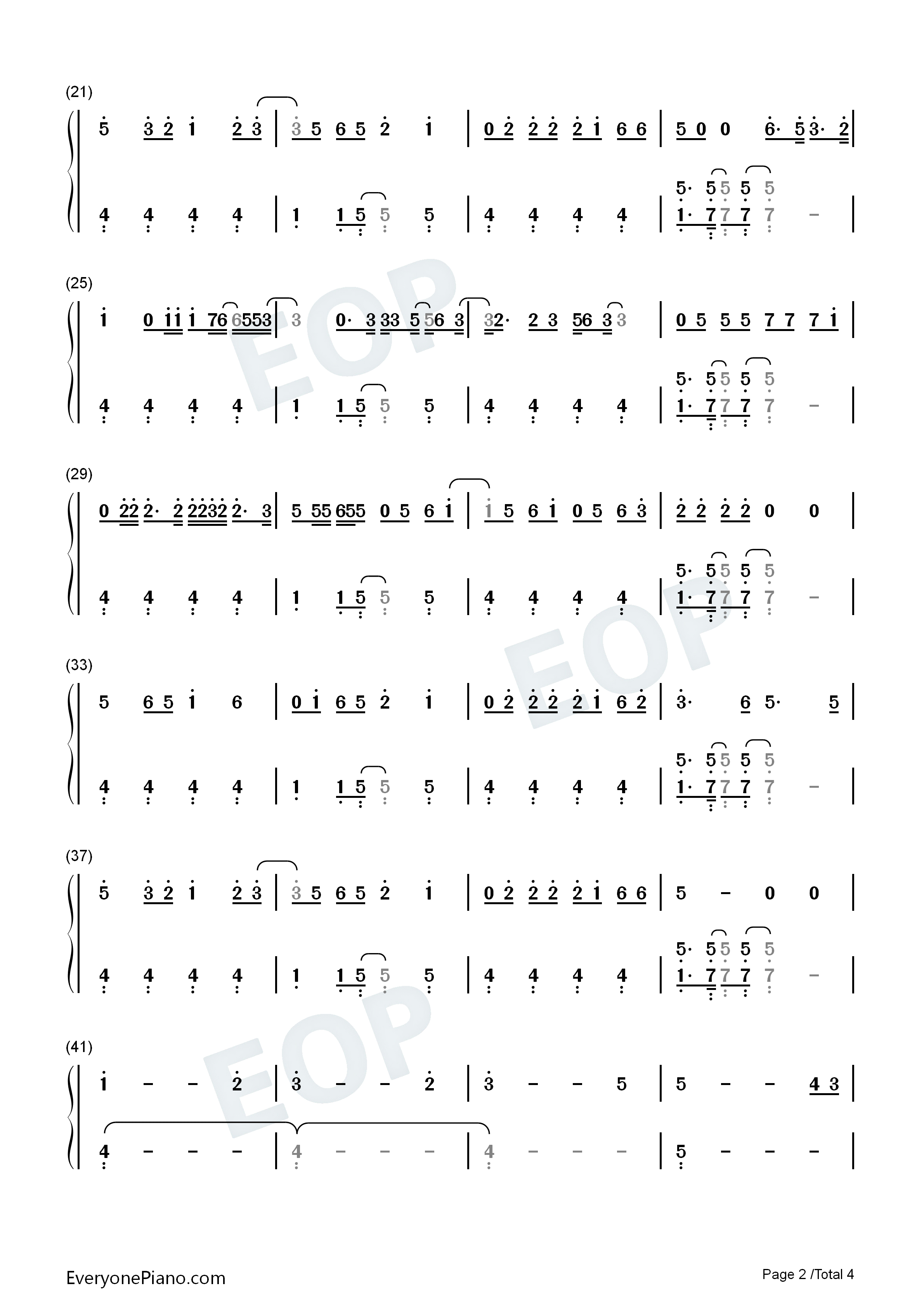 Mulberry_Street钢琴简谱_Twenty_One_Pilots演唱