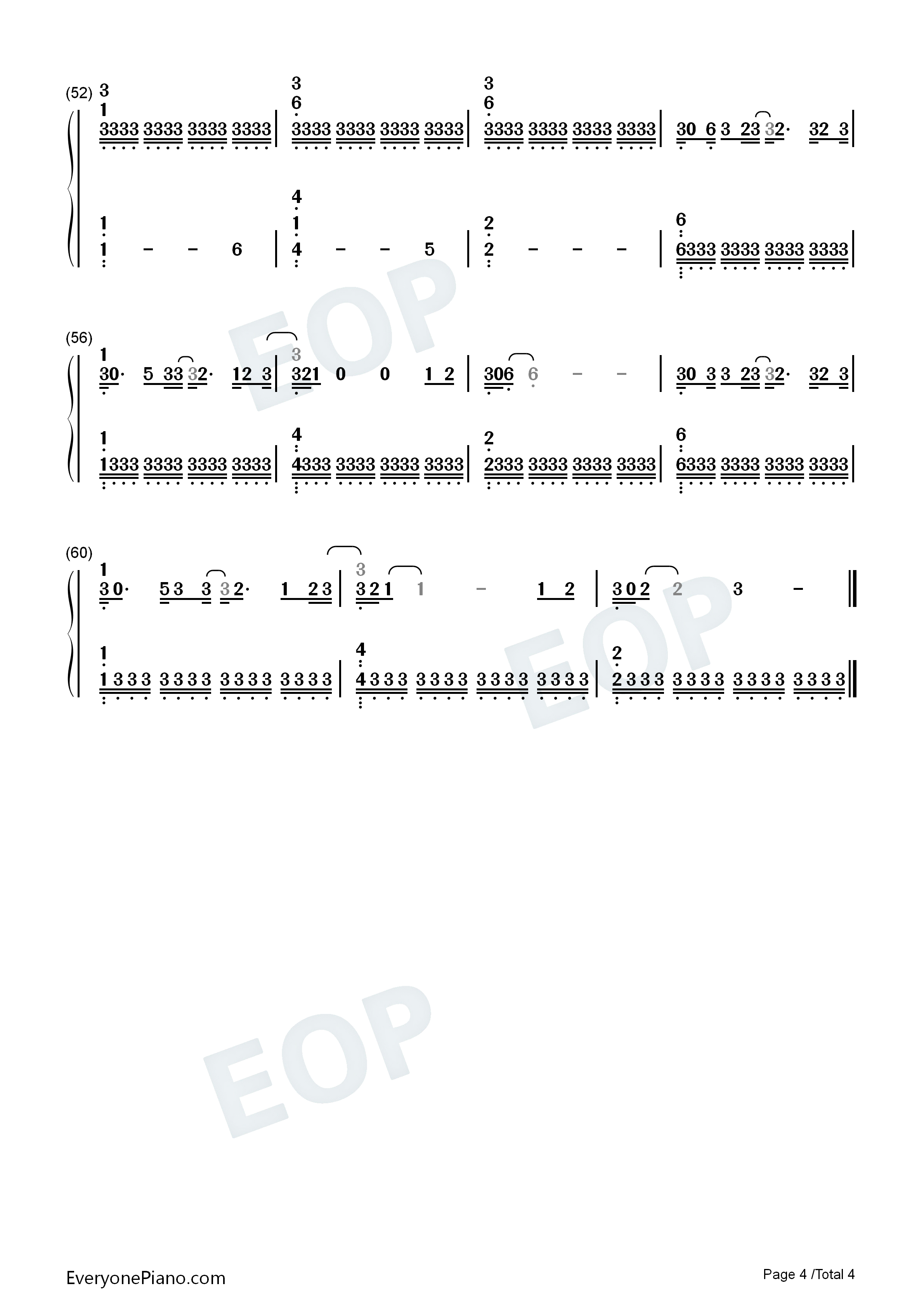 神树钢琴简谱_华晨宇演唱