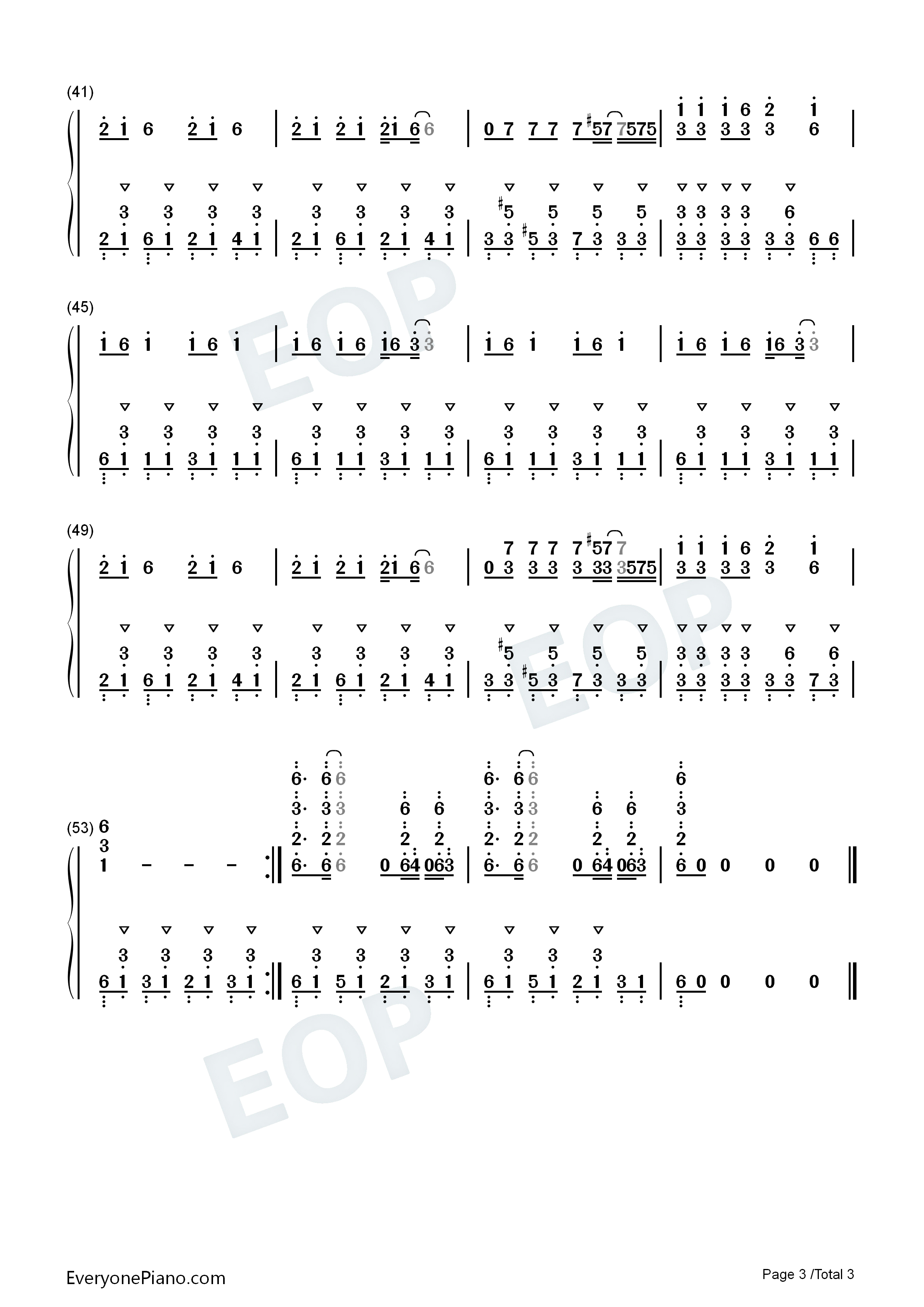 比较大的大提琴钢琴简谱_周杰伦_梁心颐_杨瑞代演唱