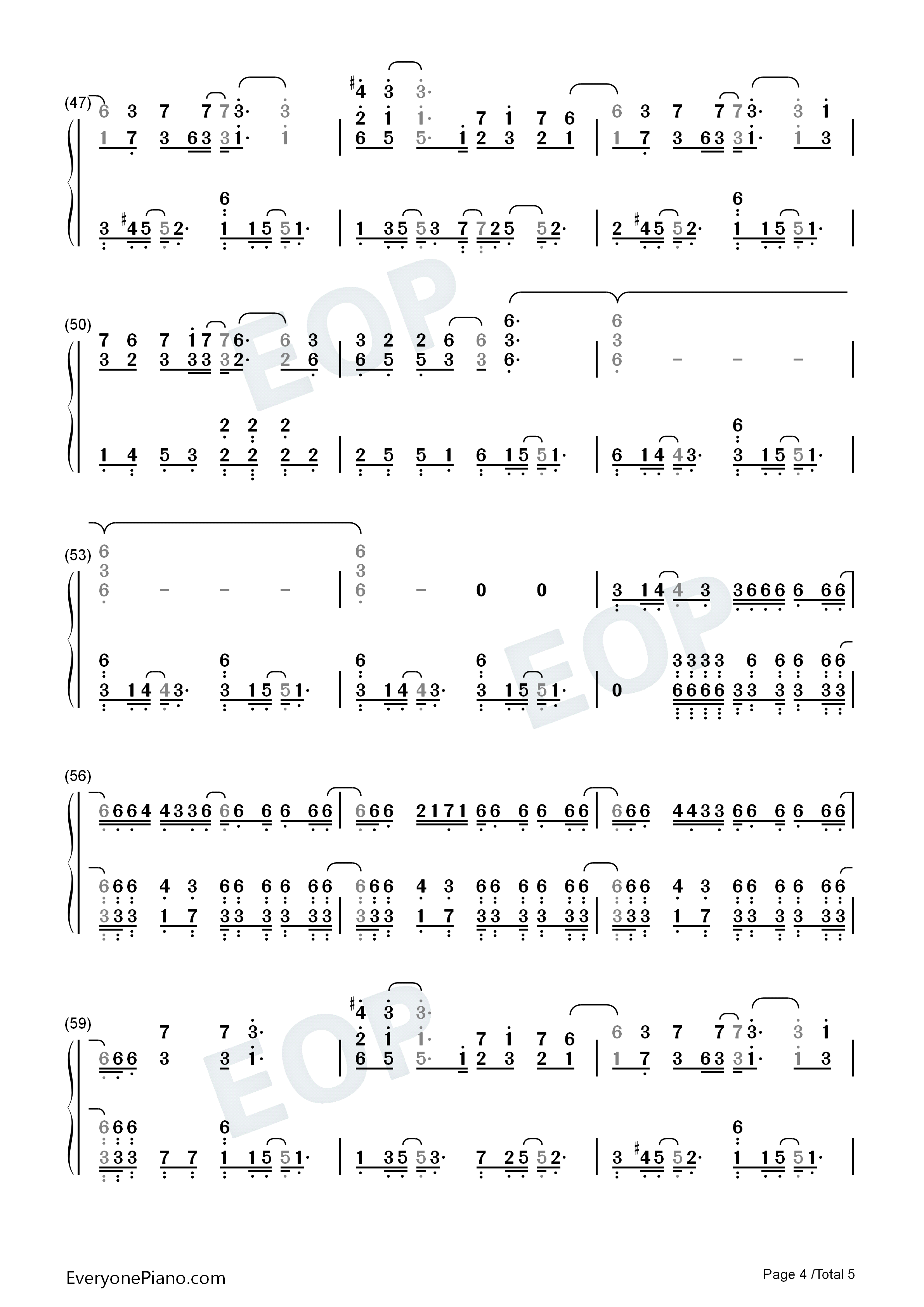 困兽之斗钢琴简谱_周杰伦演唱