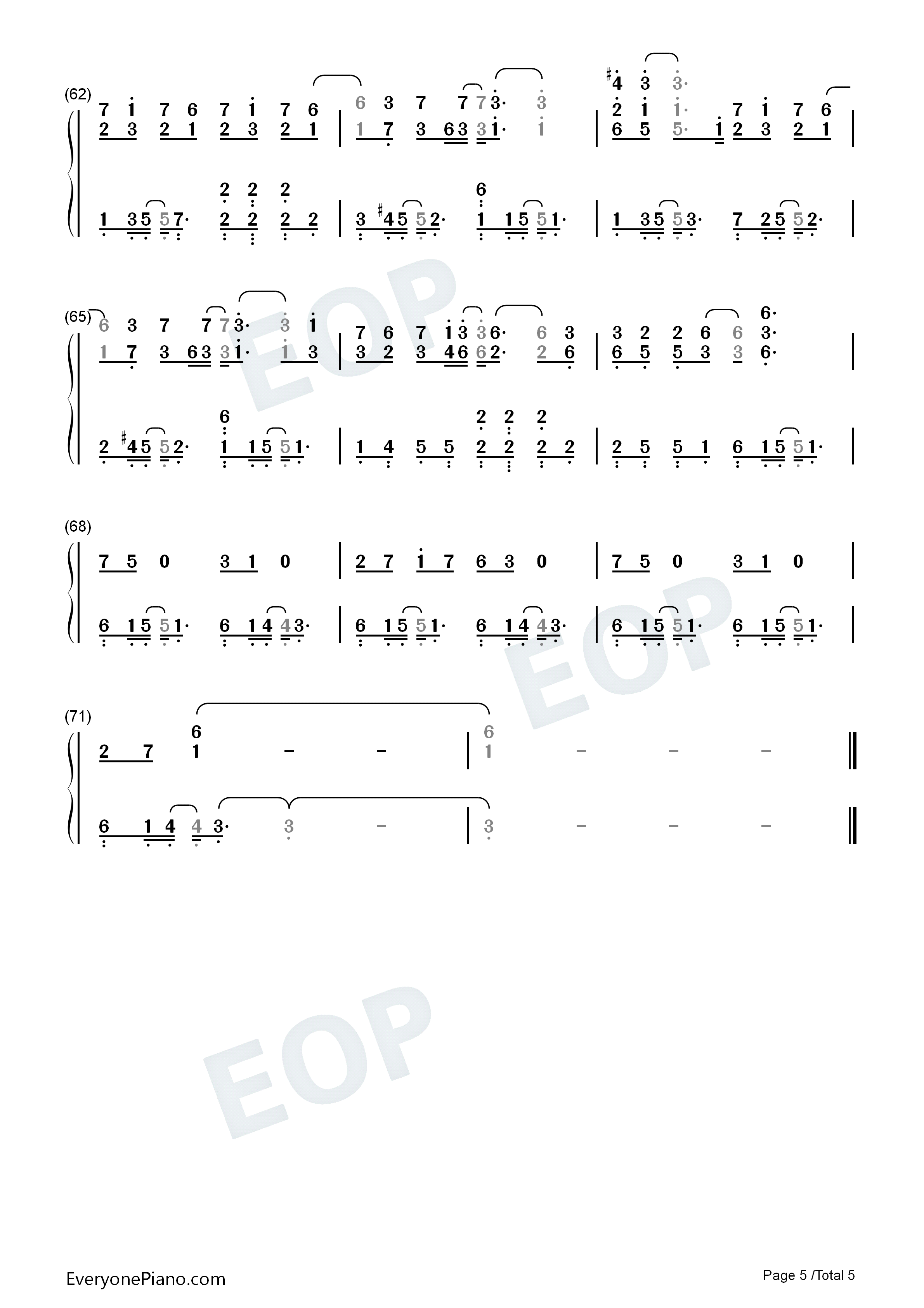 困兽之斗钢琴简谱_周杰伦演唱