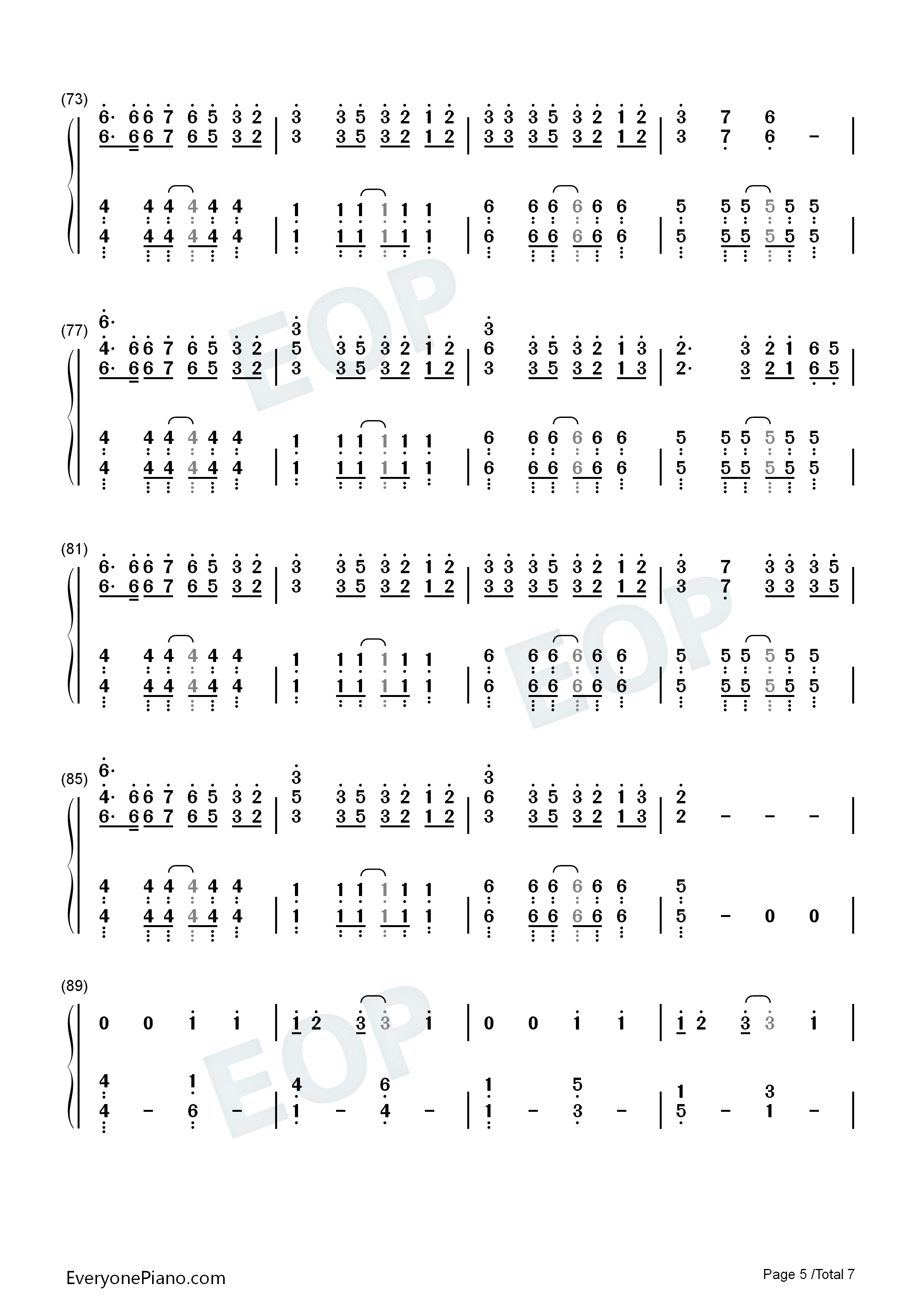 Hiding_In_The_Blue钢琴简谱_TheFatRat_RIELL演唱