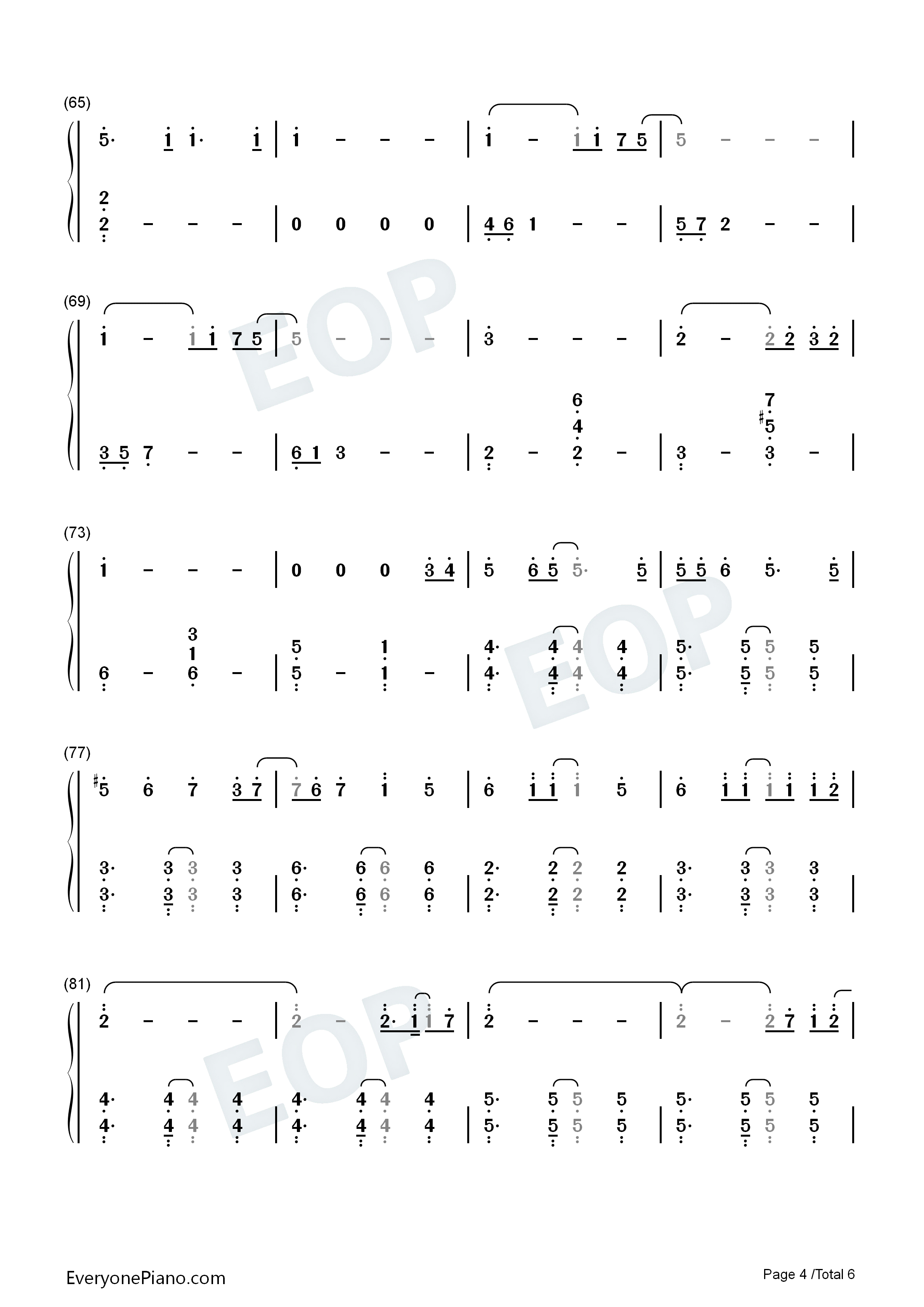 Memoria钢琴简谱_GFriend演唱