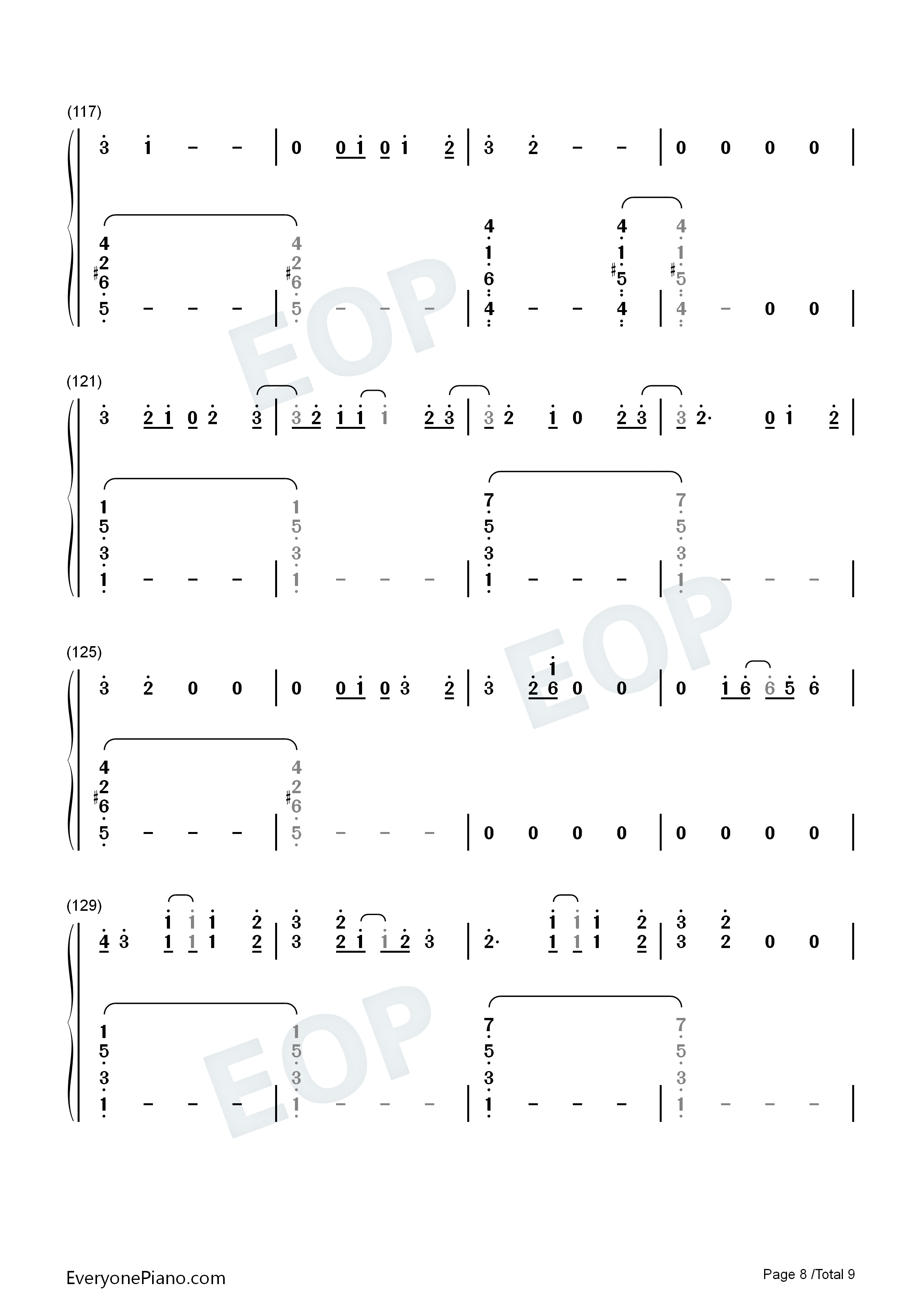 Just_For_a_Moment钢琴简谱_Olivia_Rodrigo_Joshua_Bassett演唱