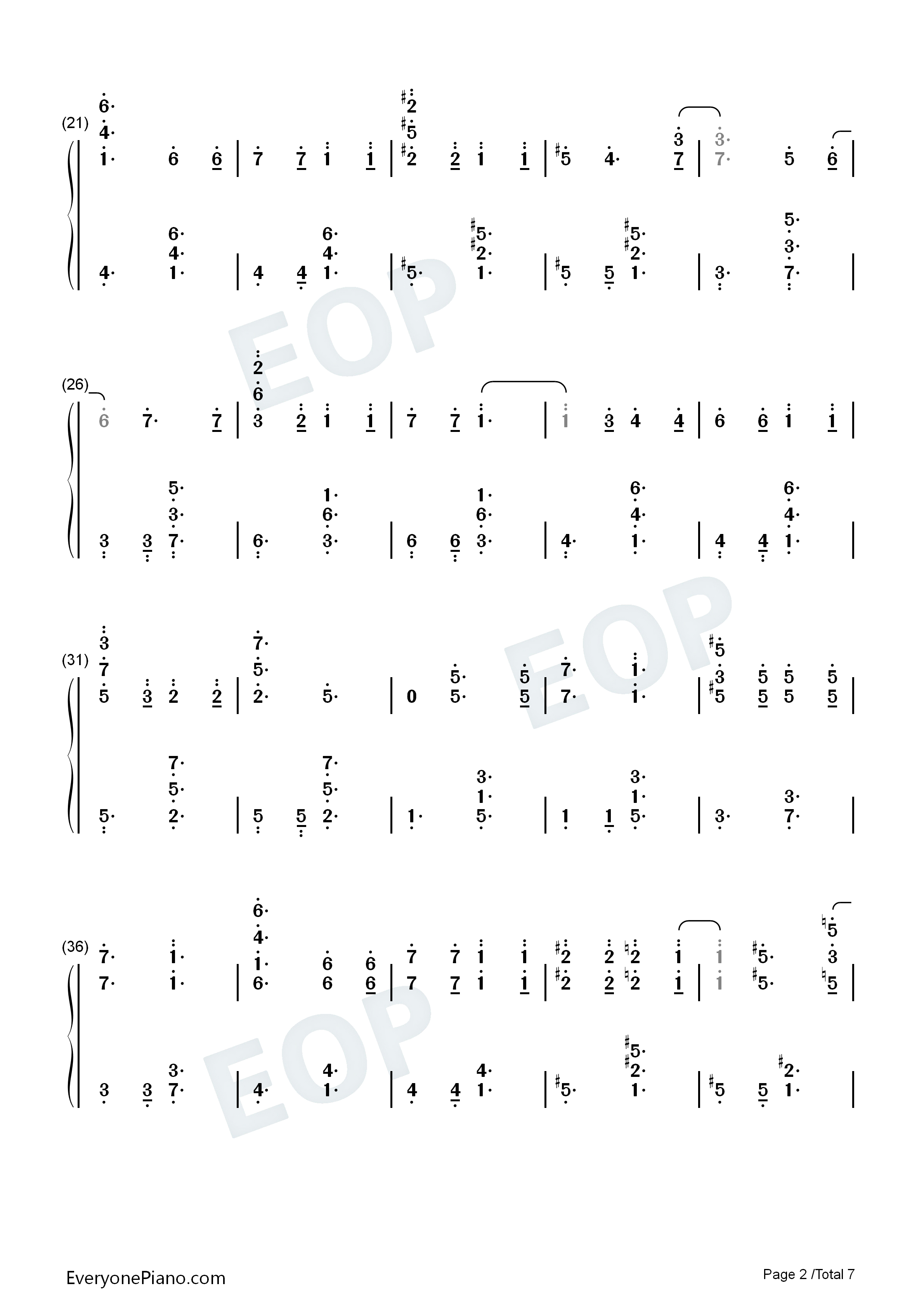 そばかす钢琴简谱_JUDY_AND_MARY演唱