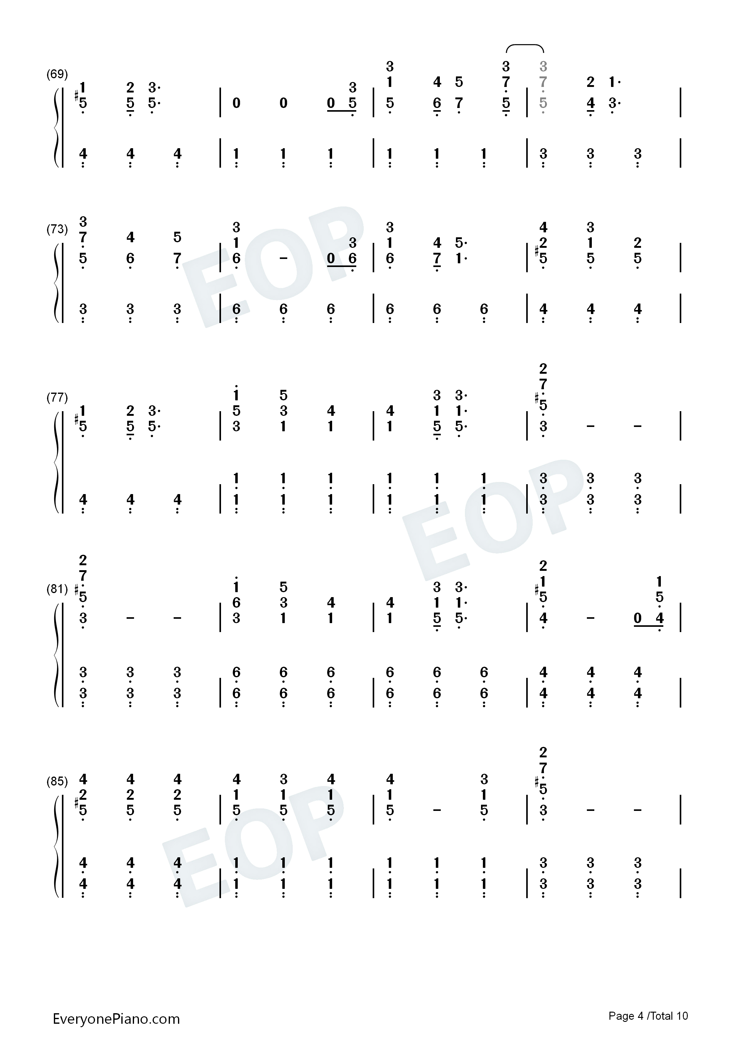 Happier_Than_Ever钢琴简谱_Billie_Eilish演唱