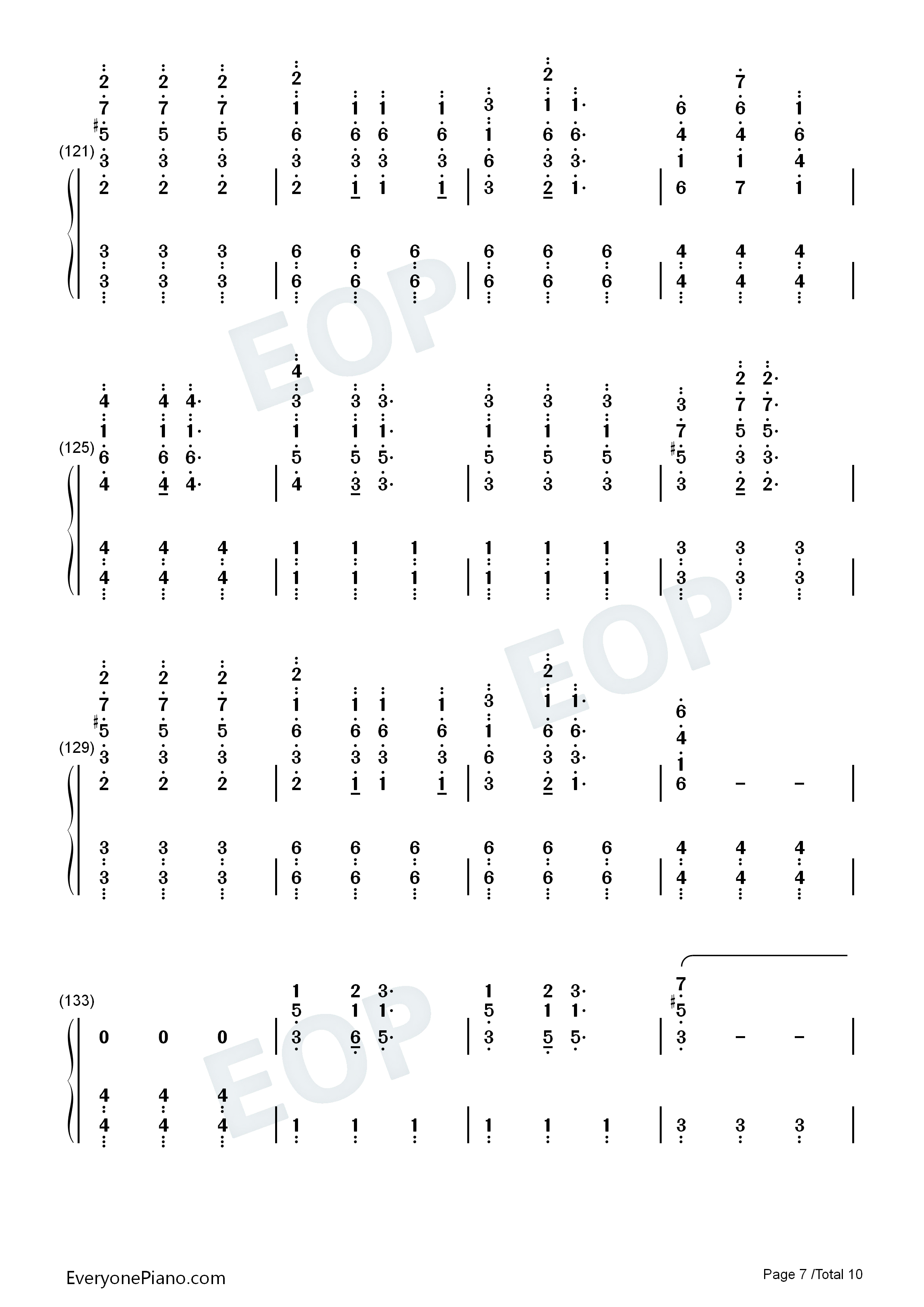 Happier_Than_Ever钢琴简谱_Billie_Eilish演唱