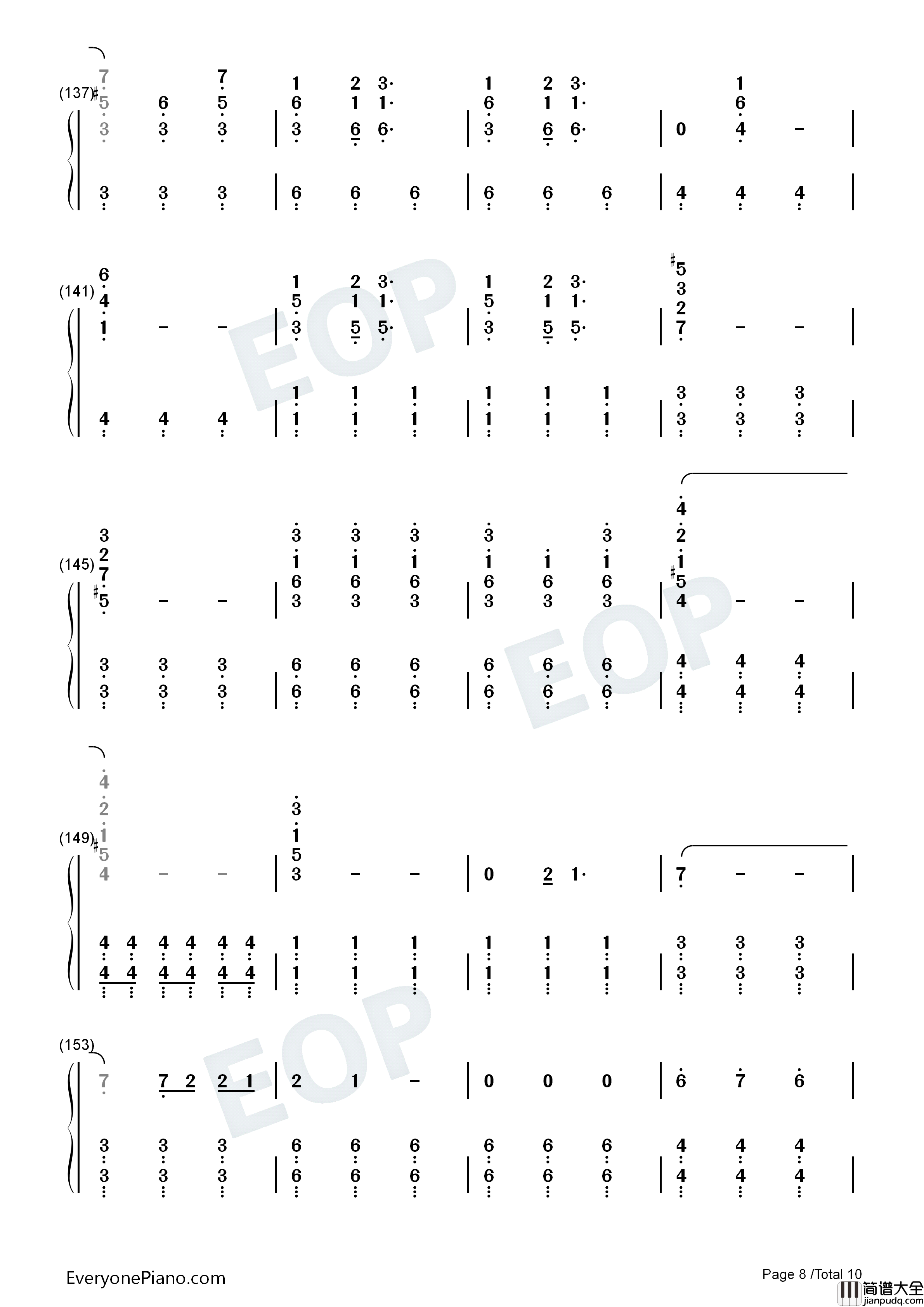 Happier_Than_Ever钢琴简谱_Billie_Eilish演唱