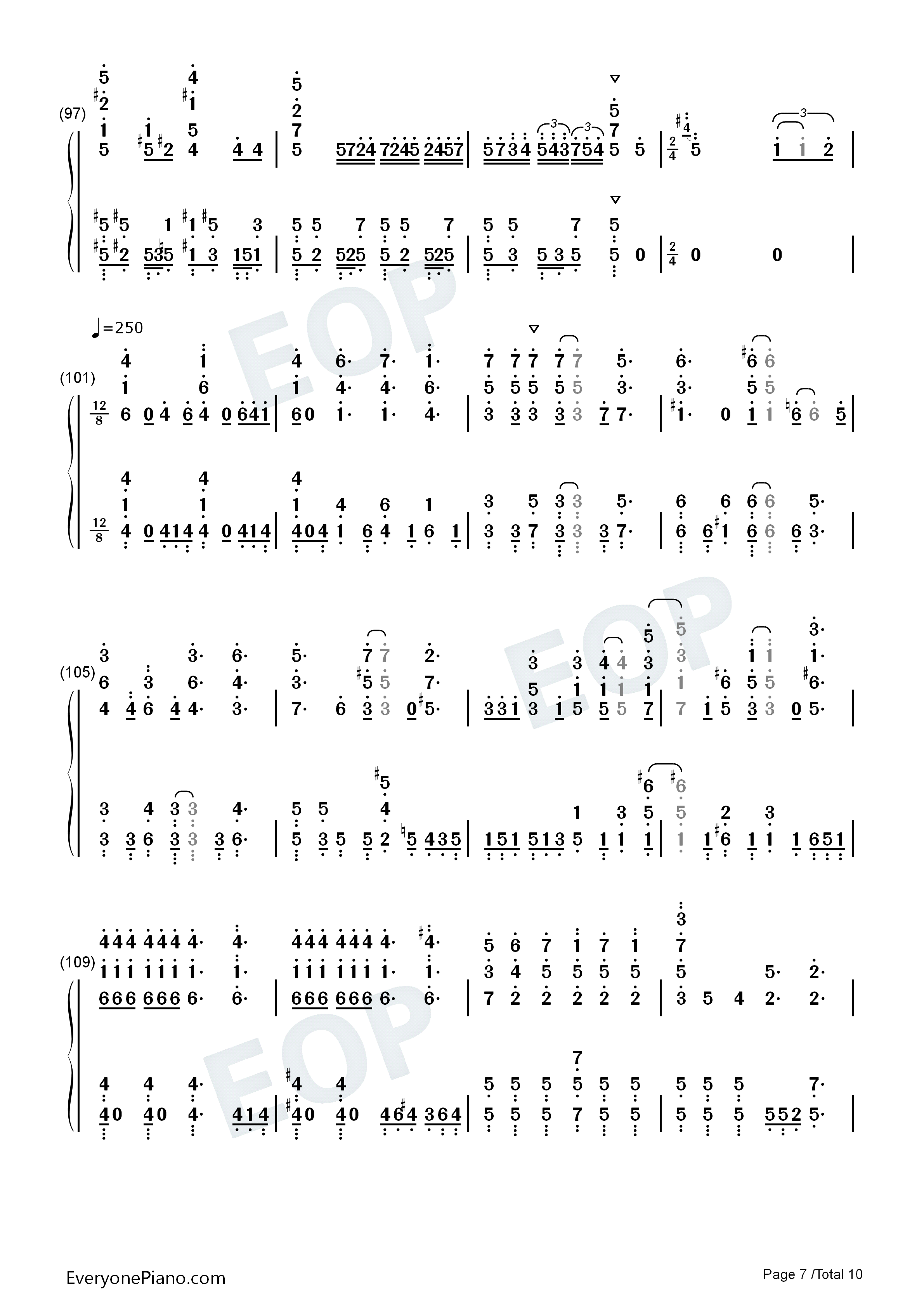 つまりはいつもくじけない钢琴简谱_NEGI☆U演唱