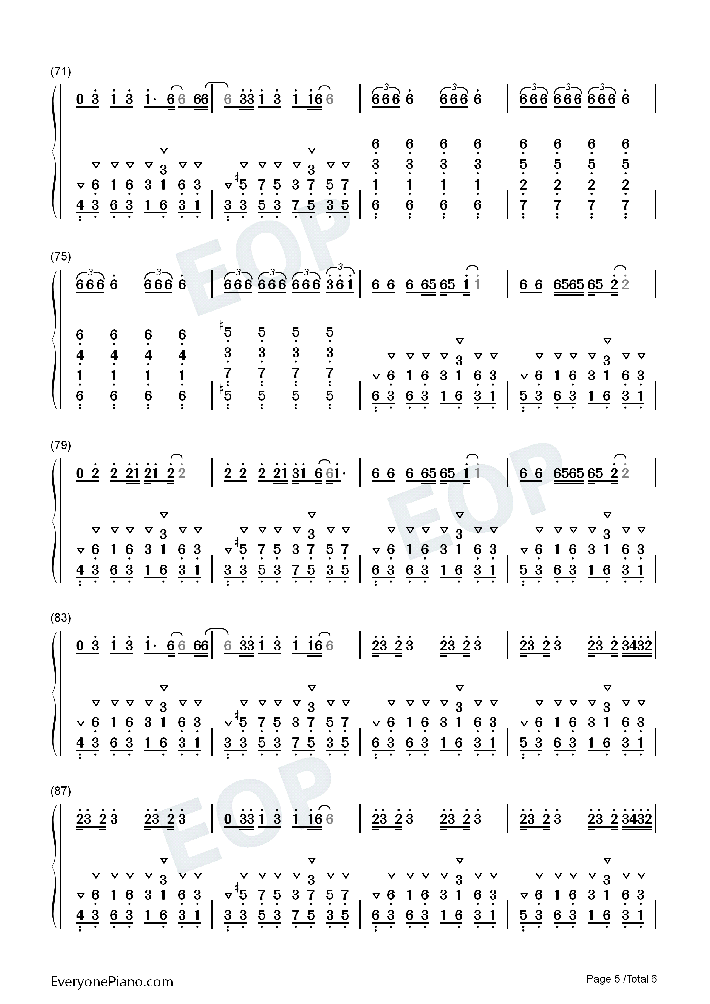 床边故事钢琴简谱_周杰伦演唱