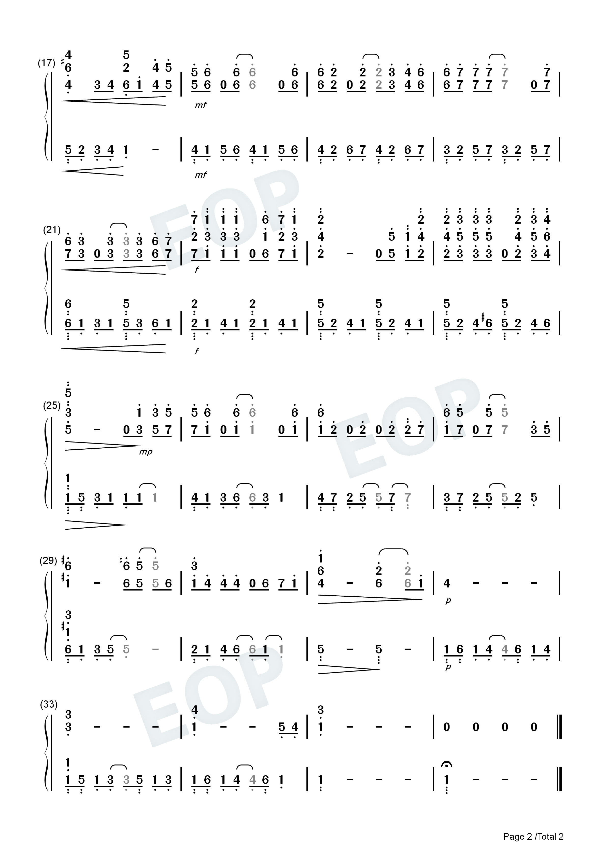 无虑无猜的岁月钢琴简谱_陈致逸演唱