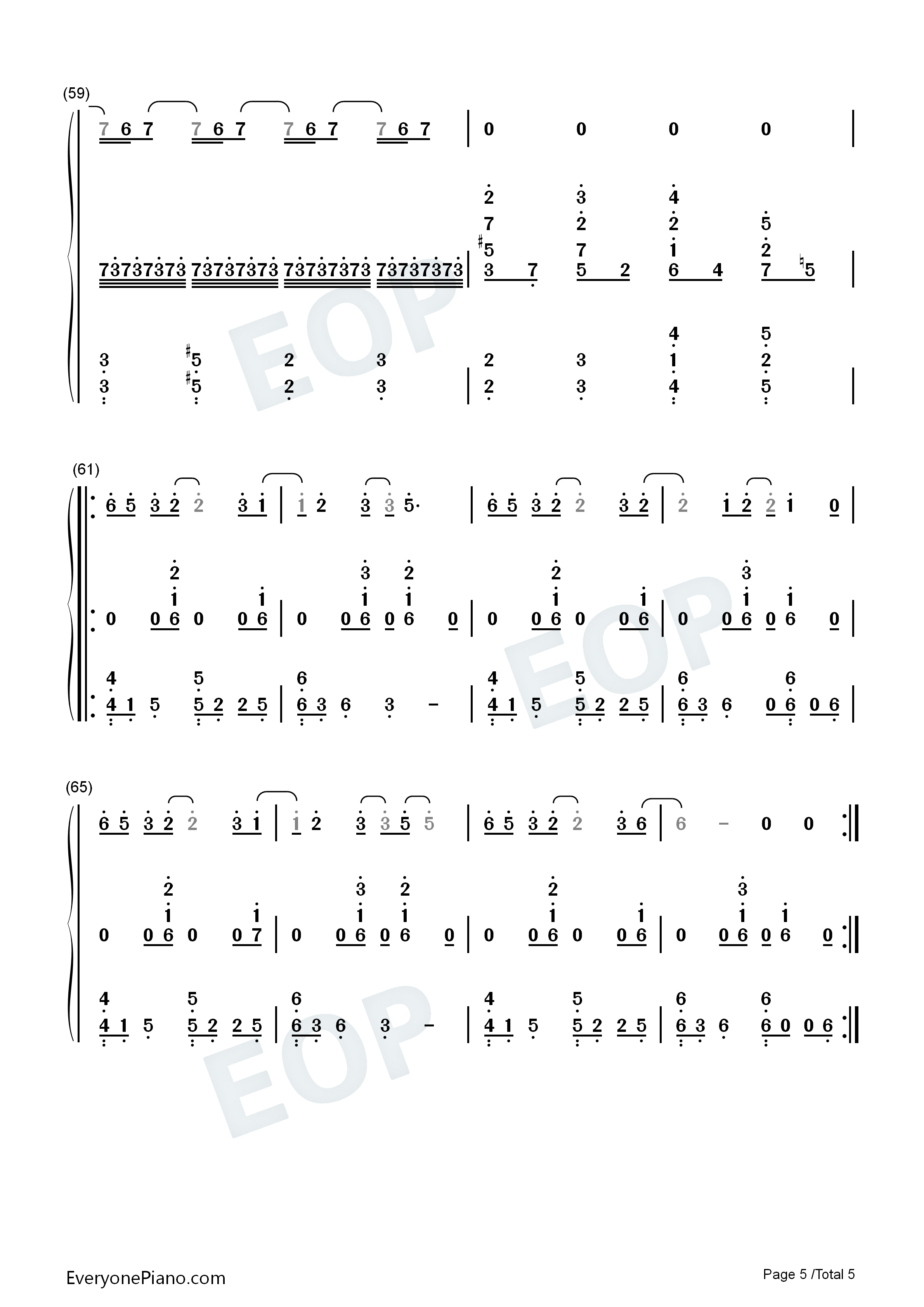 反方向的钟钢琴简谱_周杰伦演唱