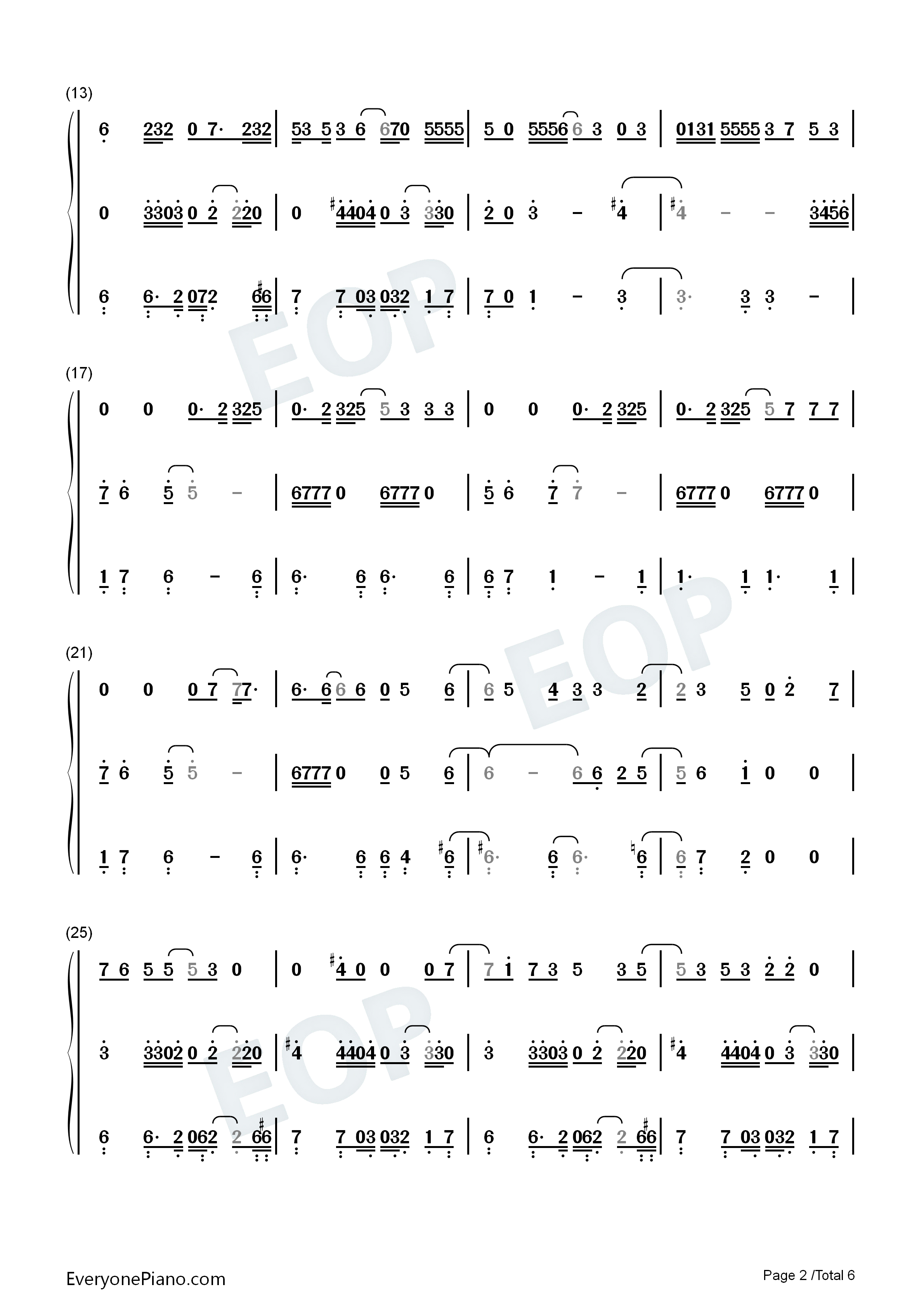 Skate钢琴简谱_Bruno_Mars_Anderson_Paak_Silk_Sonic演唱