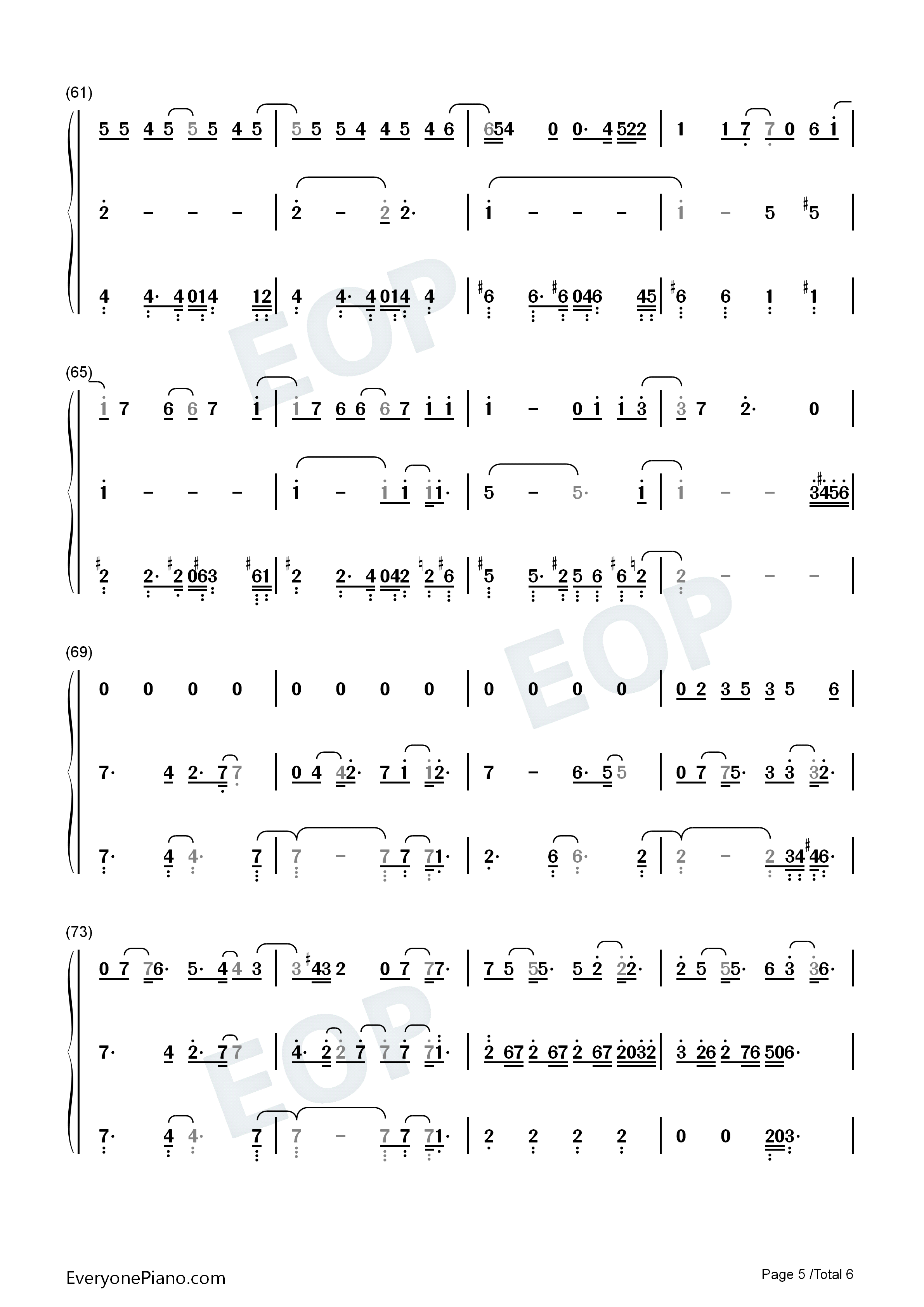 Skate钢琴简谱_Bruno_Mars_Anderson_Paak_Silk_Sonic演唱