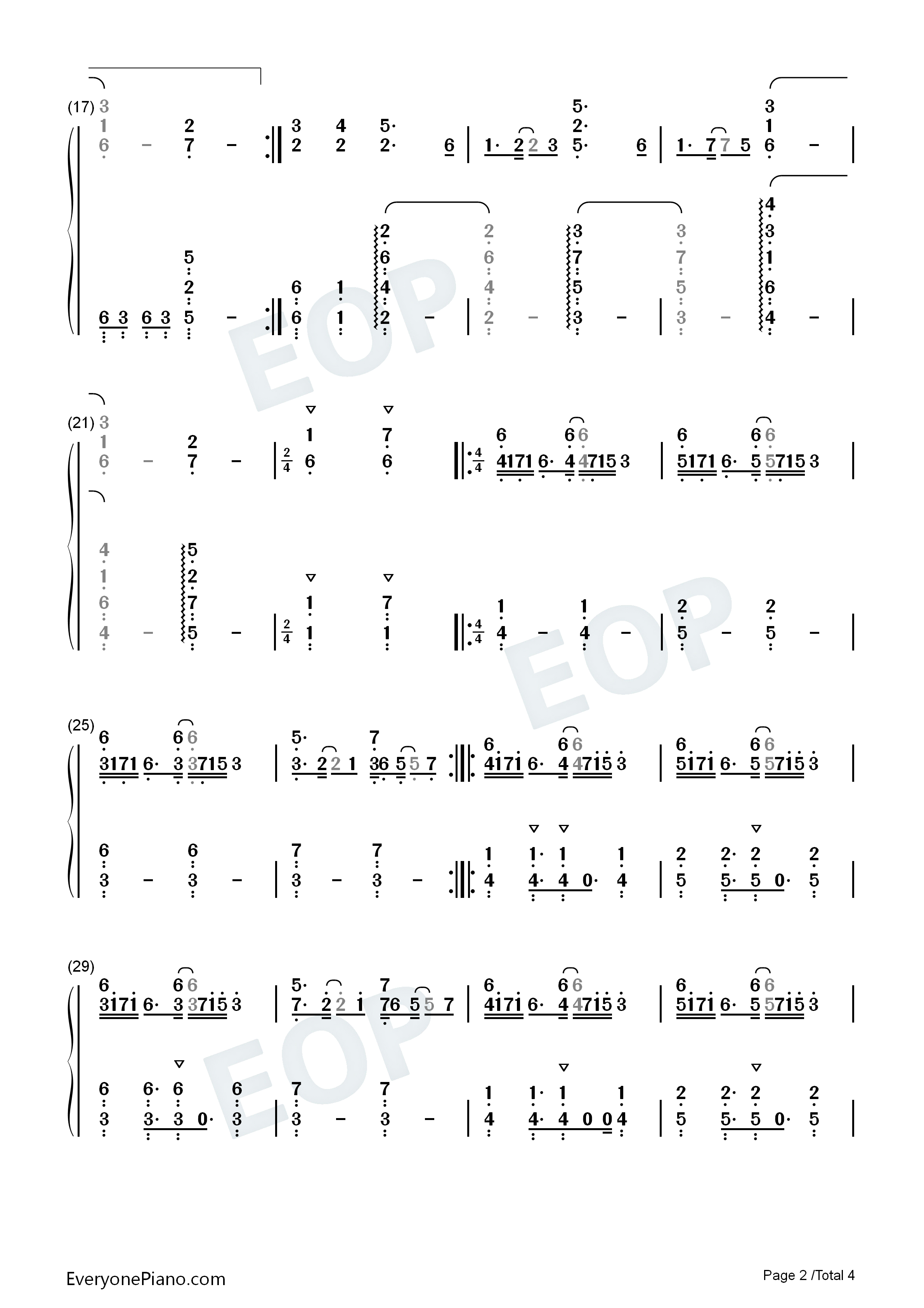 Bergentrückung钢琴简谱_Toby_Fox演唱