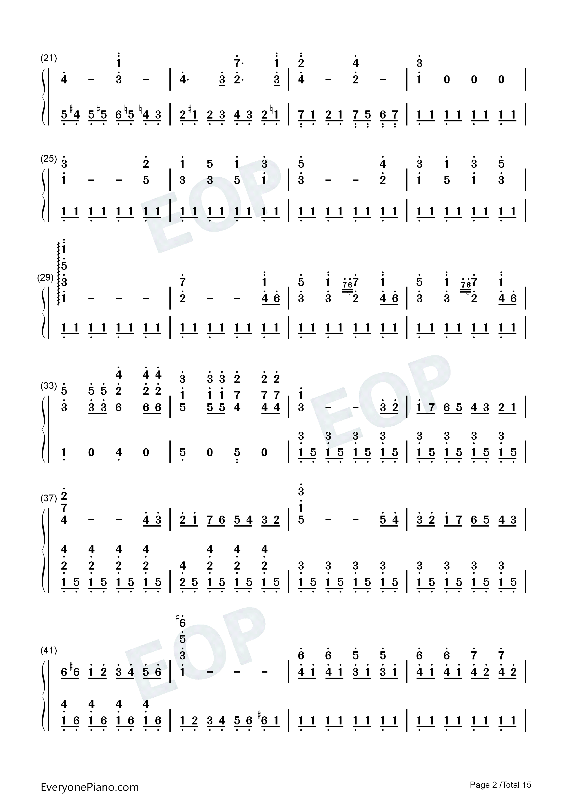 费加罗的婚礼序曲钢琴简谱_莫扎特演唱