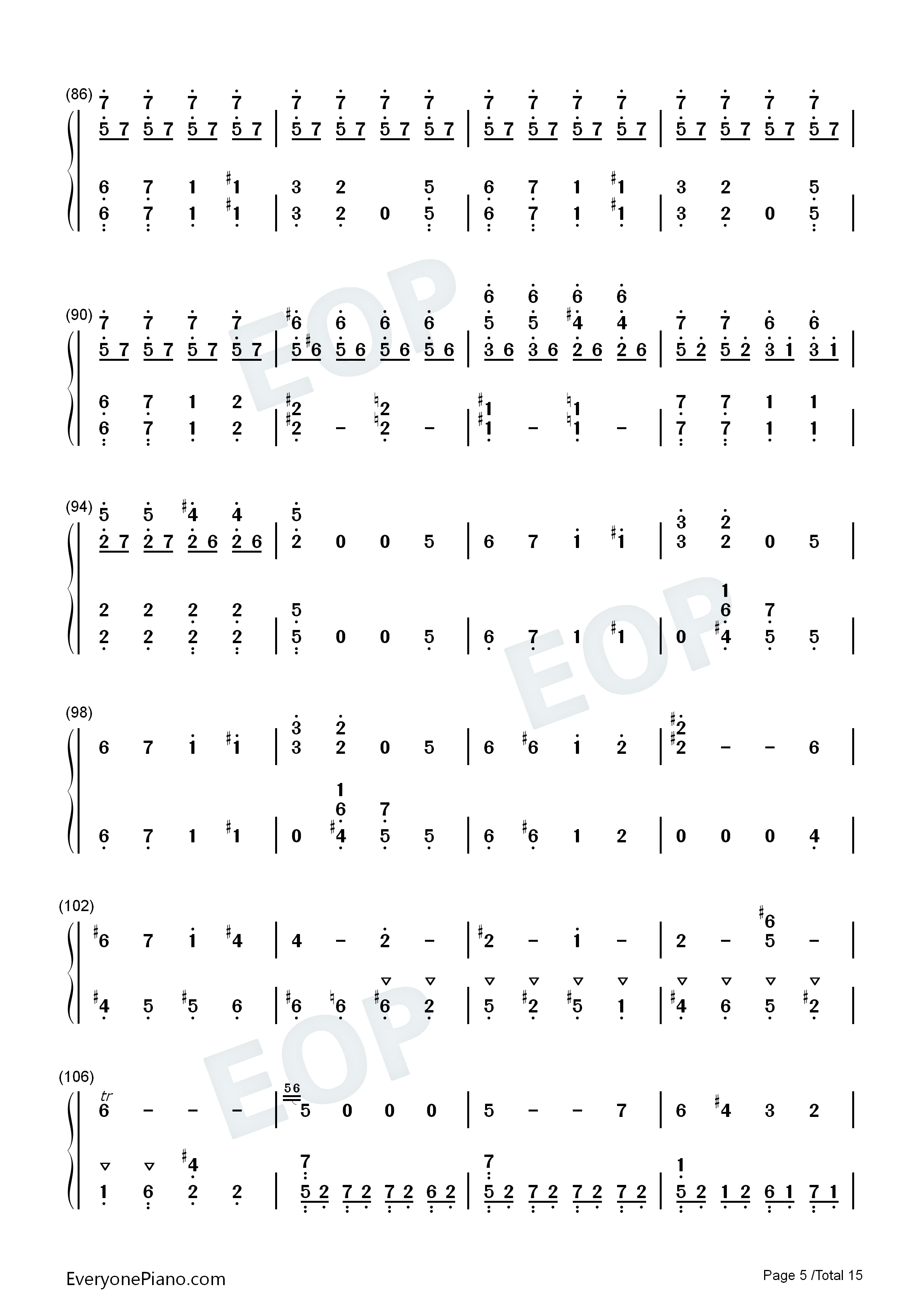 费加罗的婚礼序曲钢琴简谱_莫扎特演唱