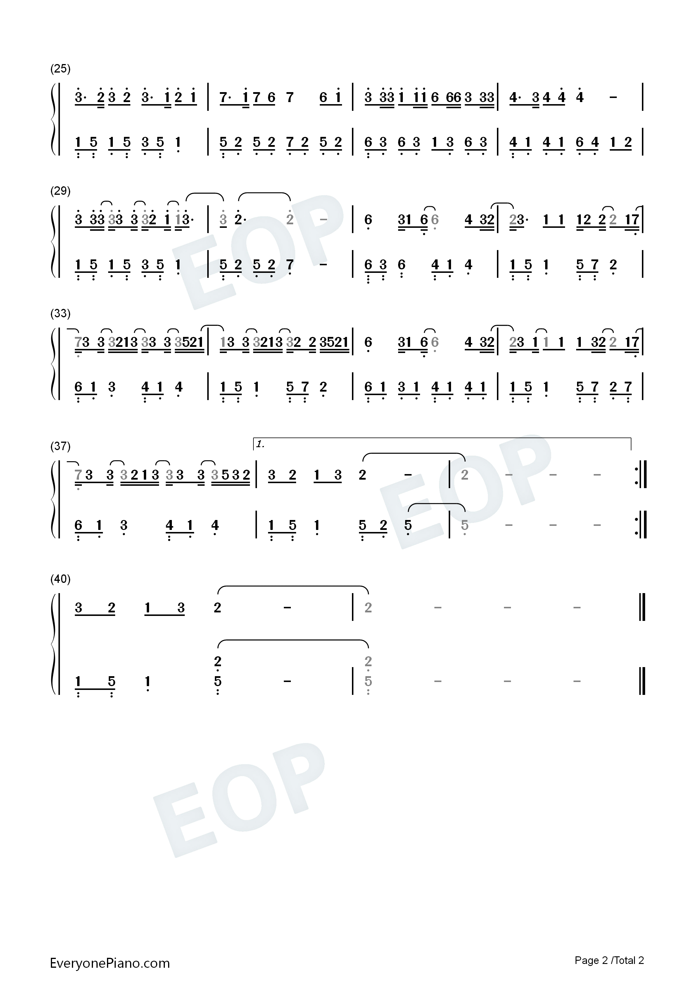 自卑感钢琴简谱_Uu演唱