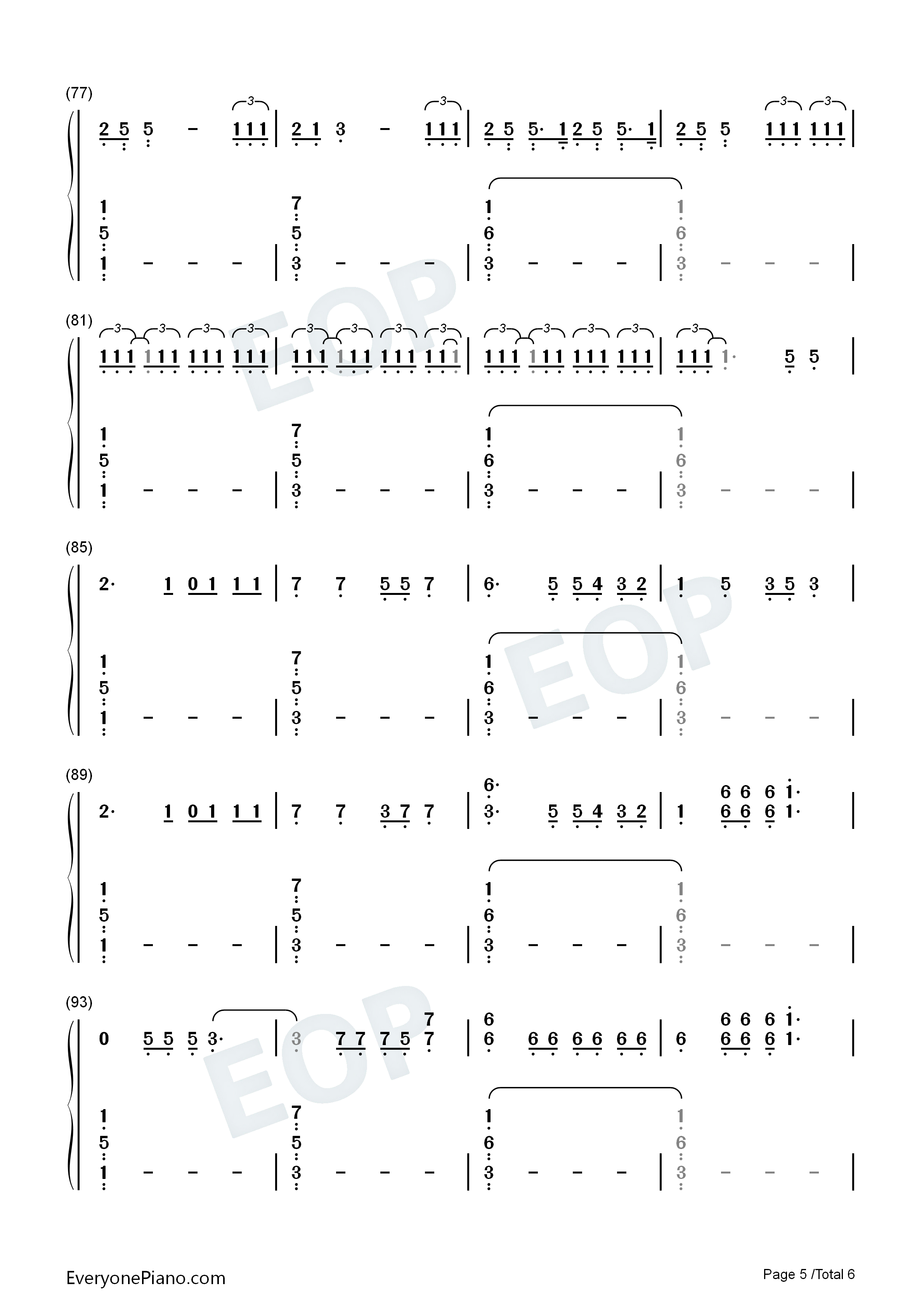 Loser_Lover钢琴简谱_TXT演唱