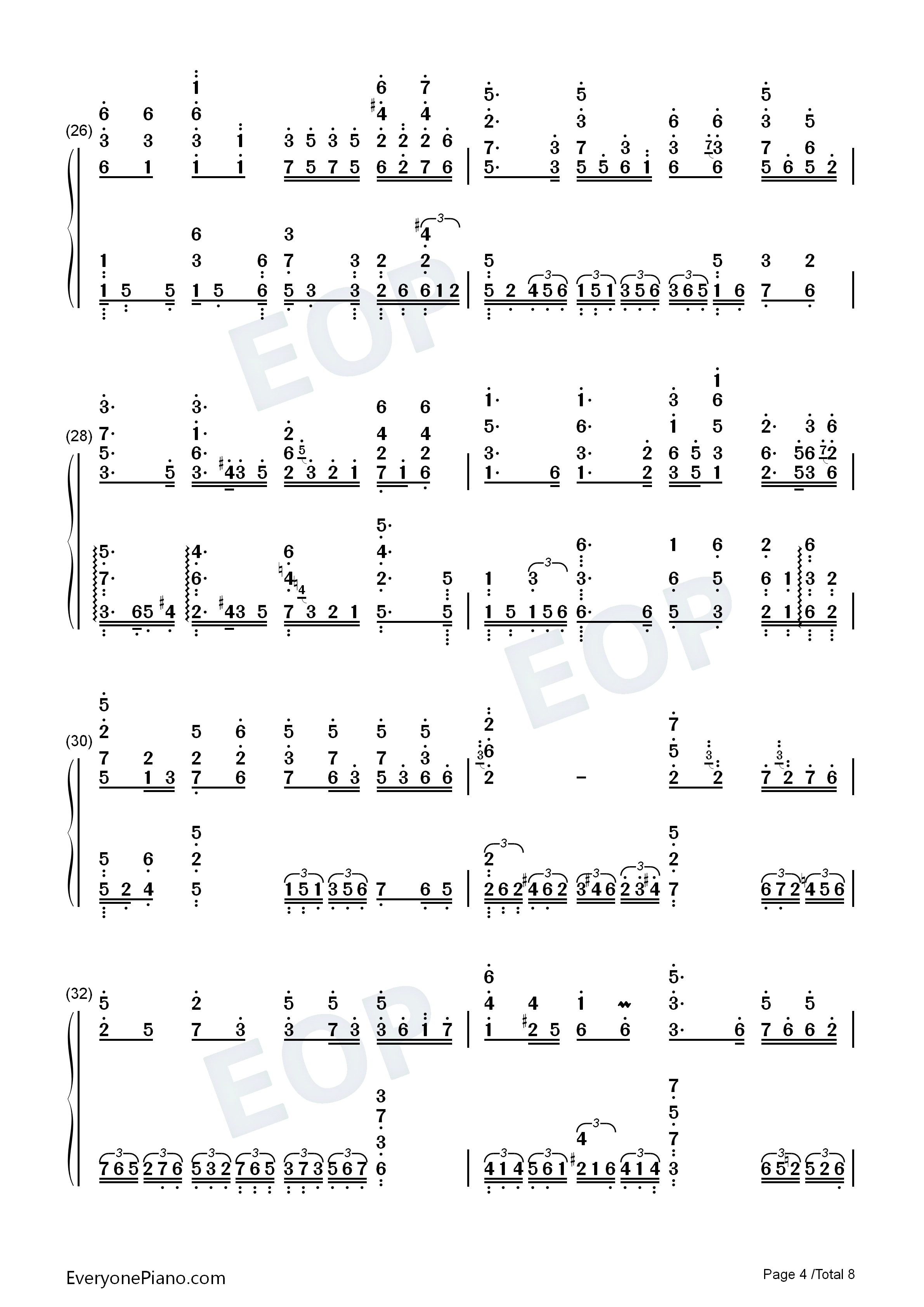 二泉映月钢琴简谱_阿炳演唱