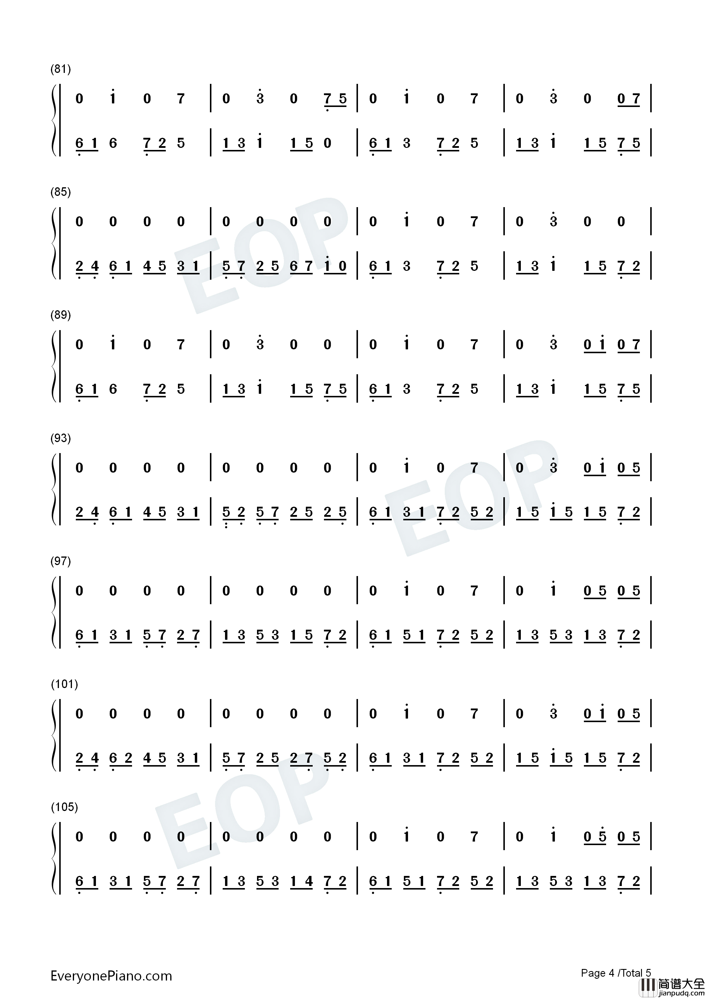 夜莺钢琴简谱_雅尼__Yanni演唱