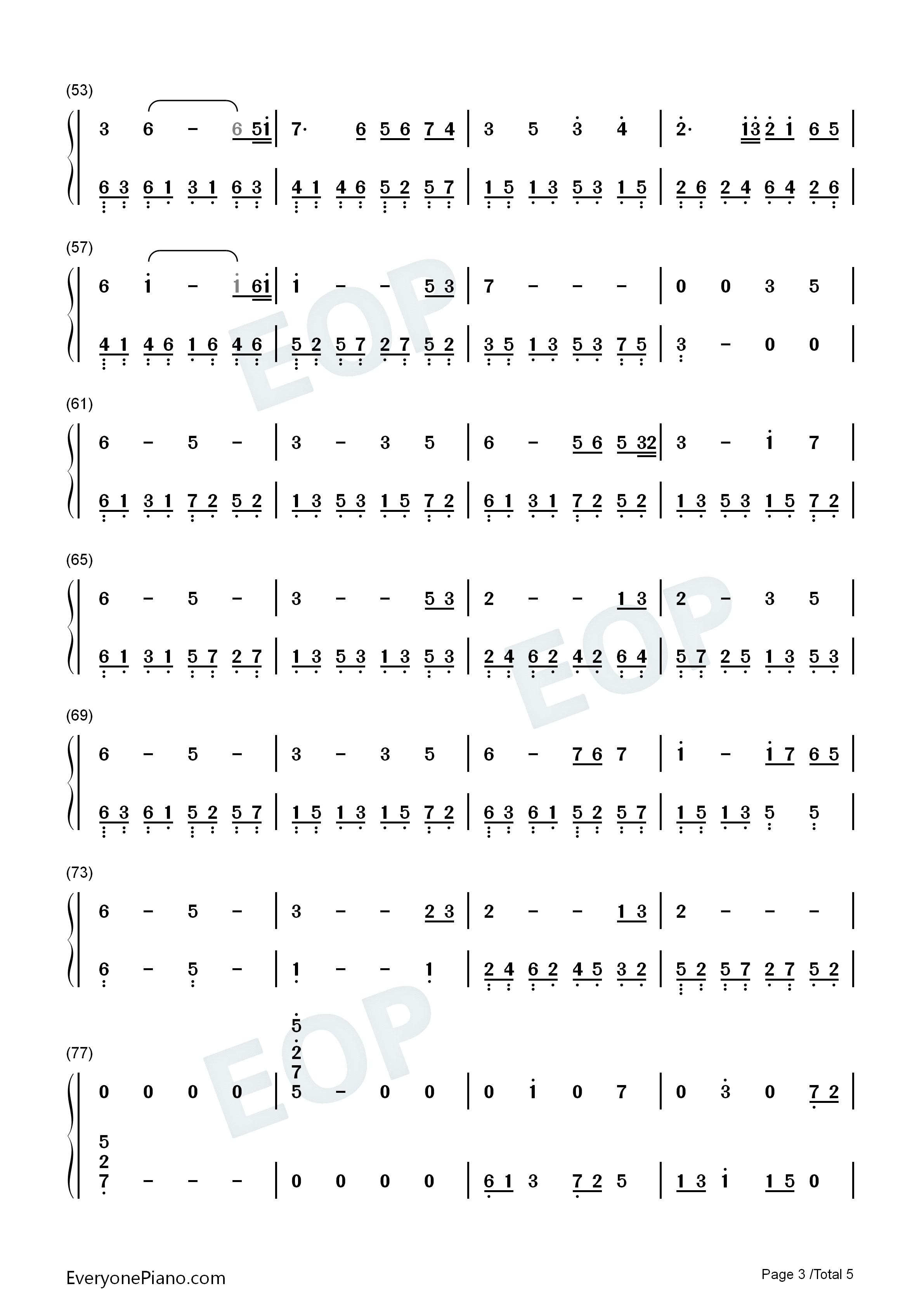 夜莺钢琴简谱_雅尼__Yanni演唱