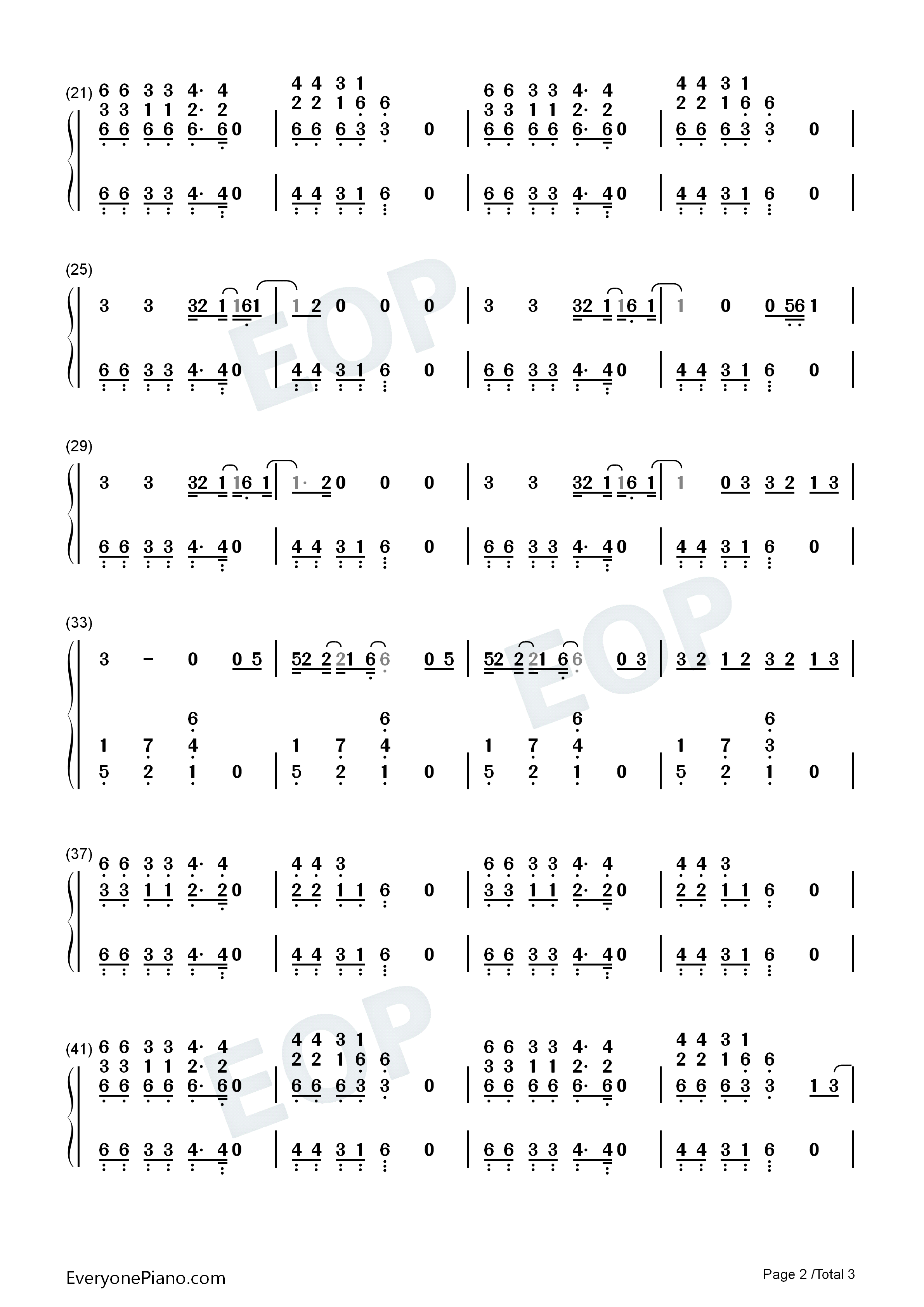 Dont_You_Hold_Me_Down钢琴简谱_Alan_Walker_Georgia_Ku演唱