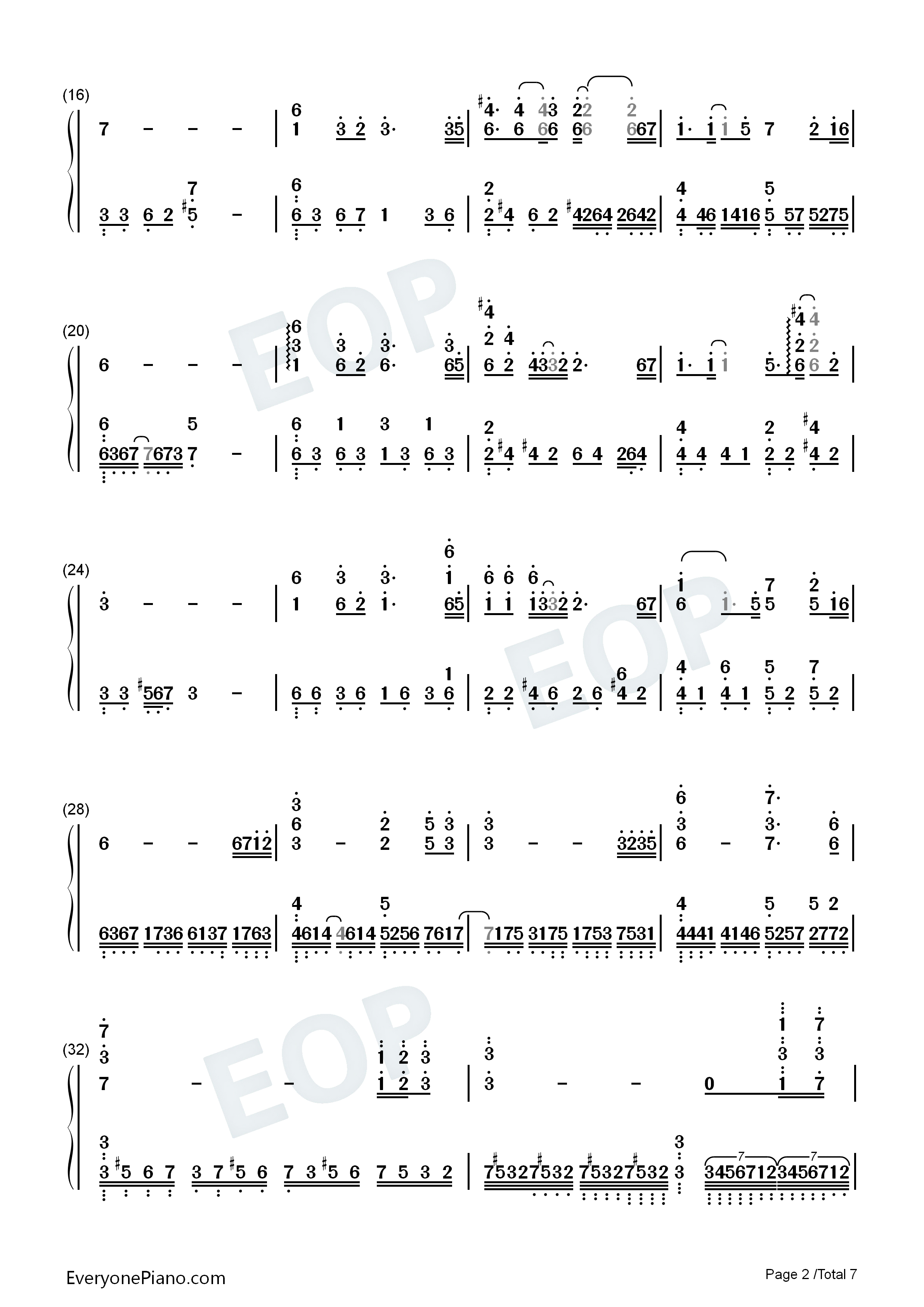 原点钢琴简谱_西单女孩演唱