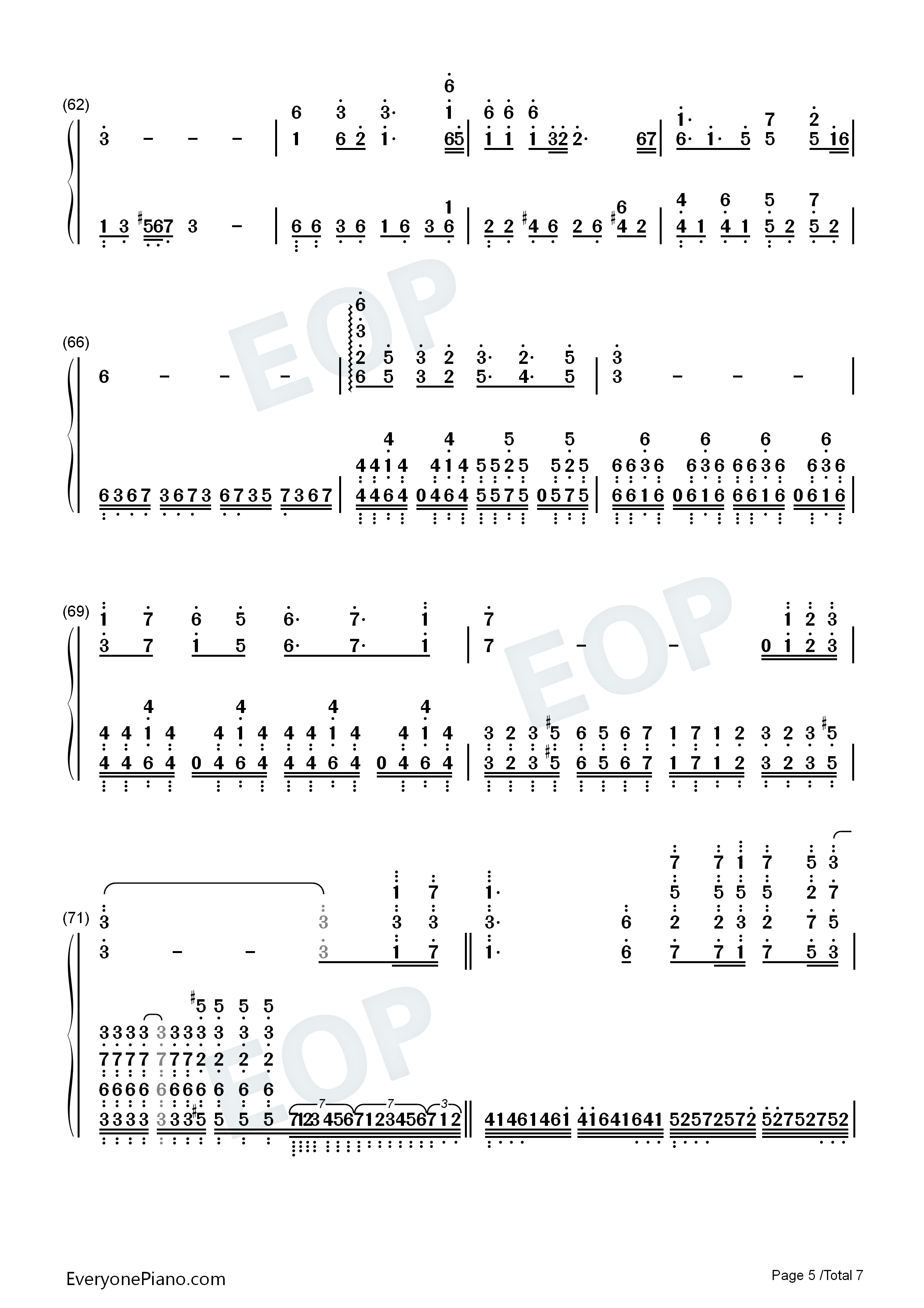原点钢琴简谱_西单女孩演唱