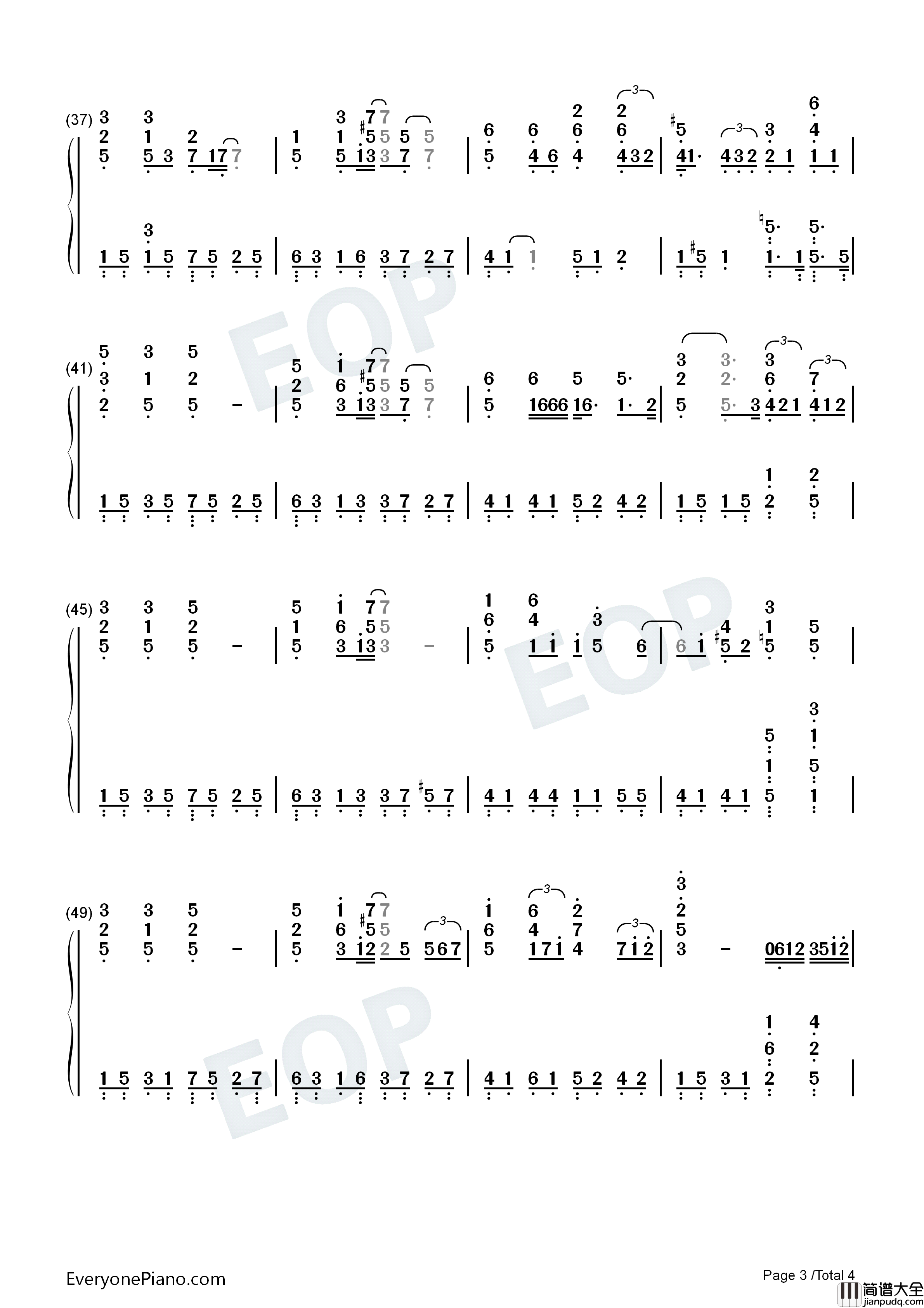 Rain_and_You钢琴简谱_李茂珍演唱