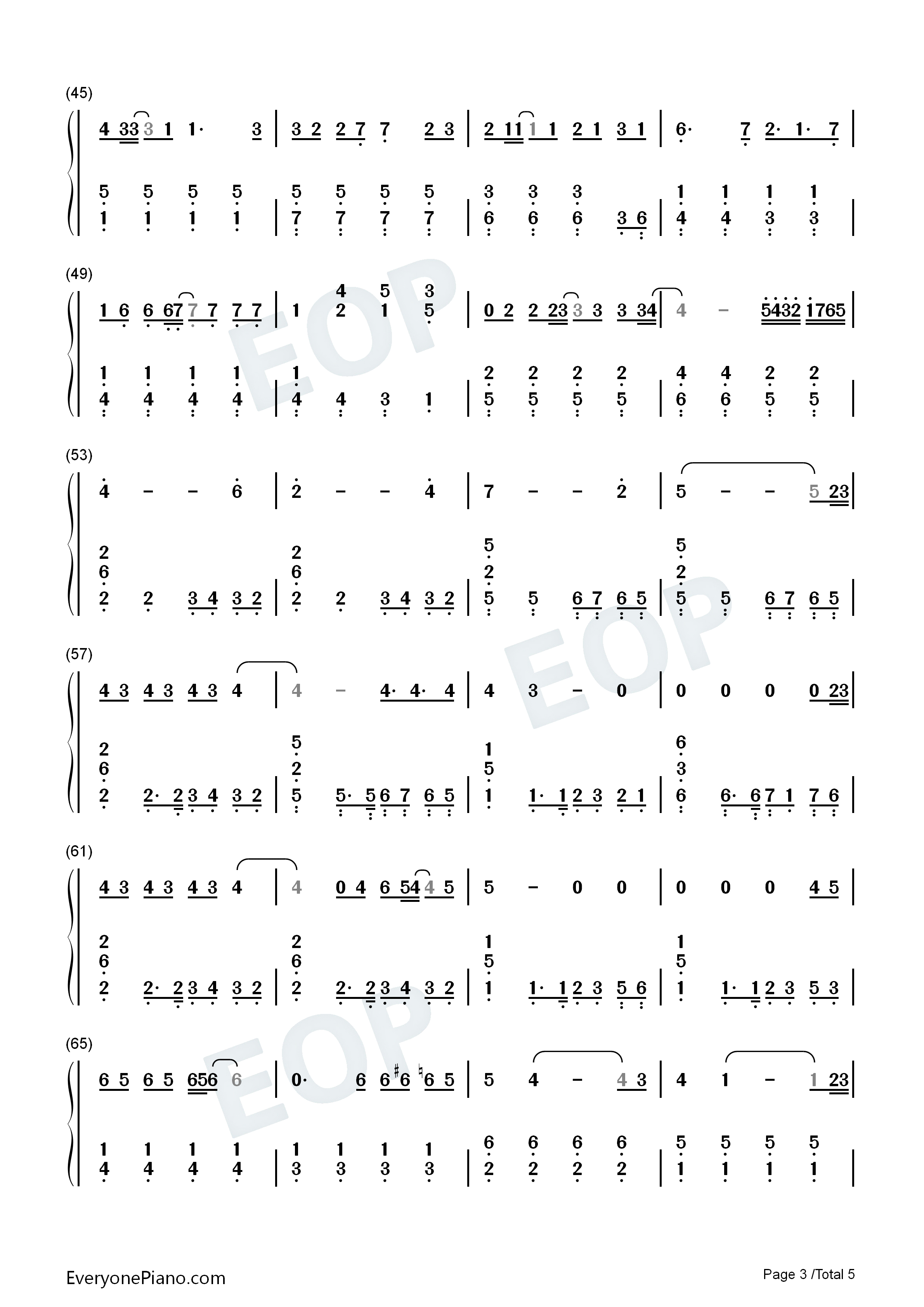 Dont_Shut_Me_Down钢琴简谱_ABBA演唱