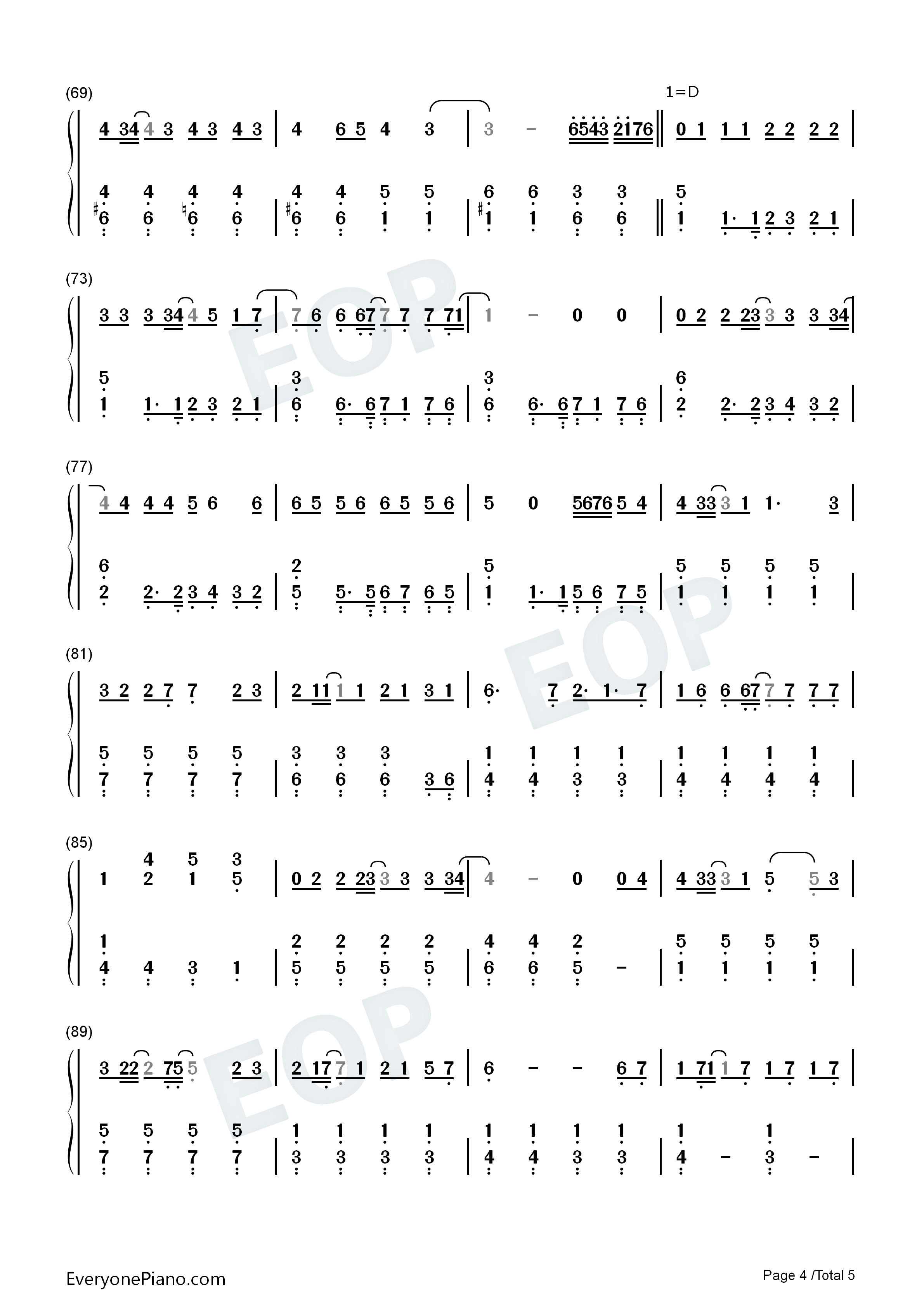 Dont_Shut_Me_Down钢琴简谱_ABBA演唱