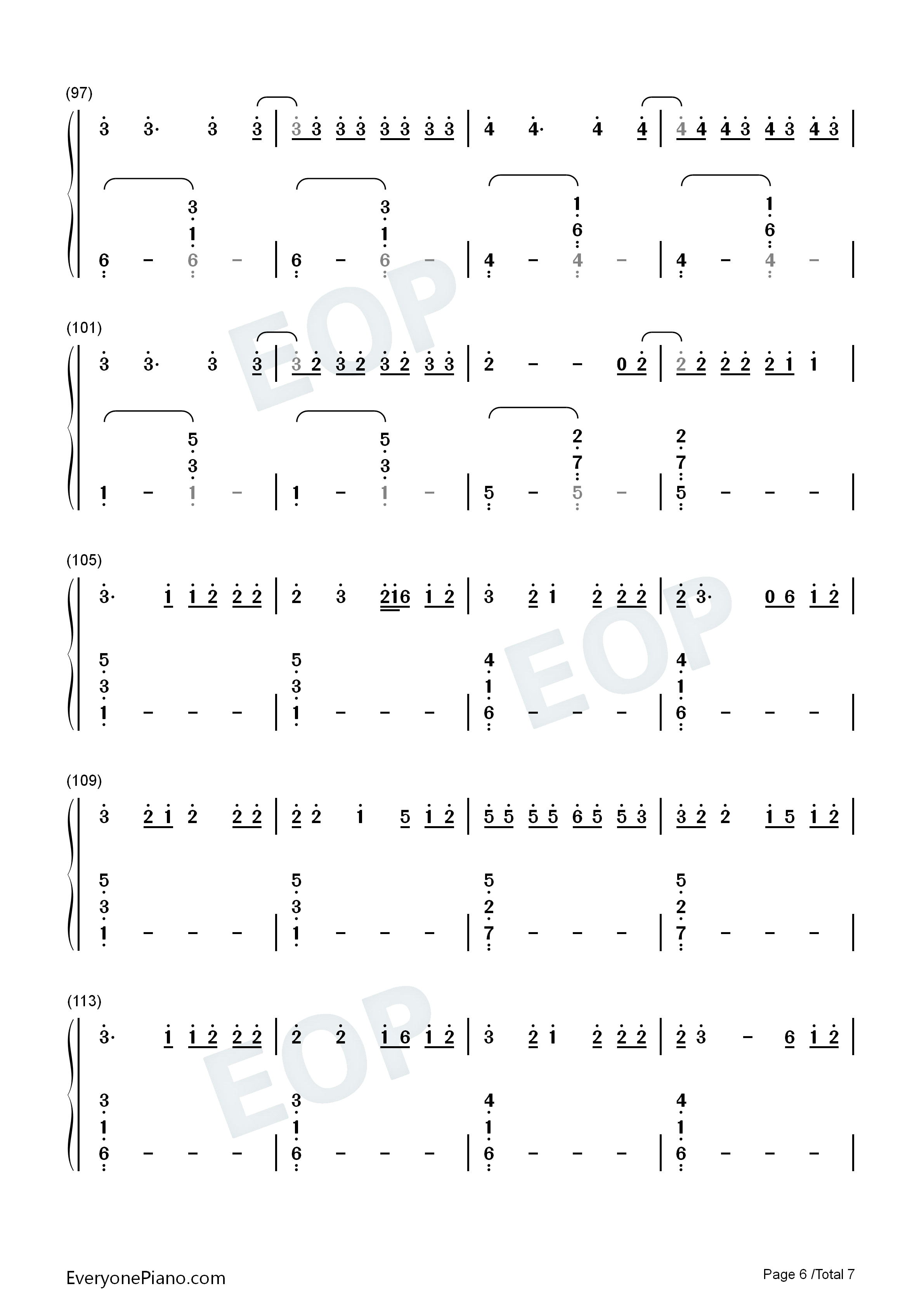 Shivers钢琴简谱_Ed_Sheeran演唱