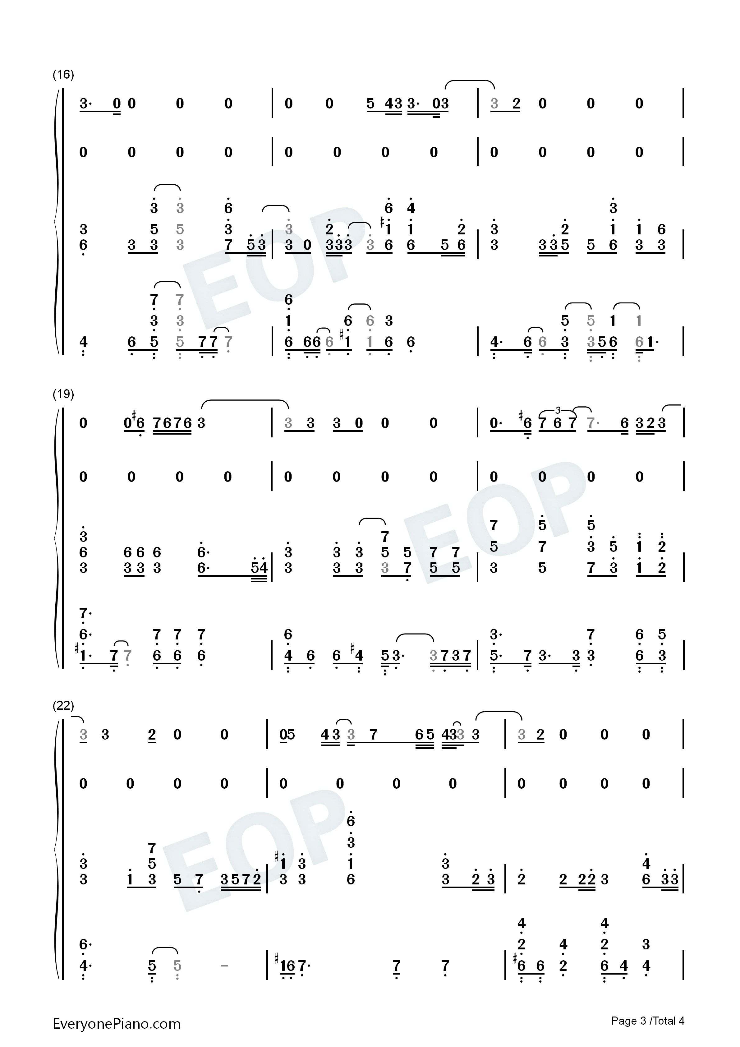 Yebbas_Heartbreak钢琴简谱_Drake_Yebba演唱